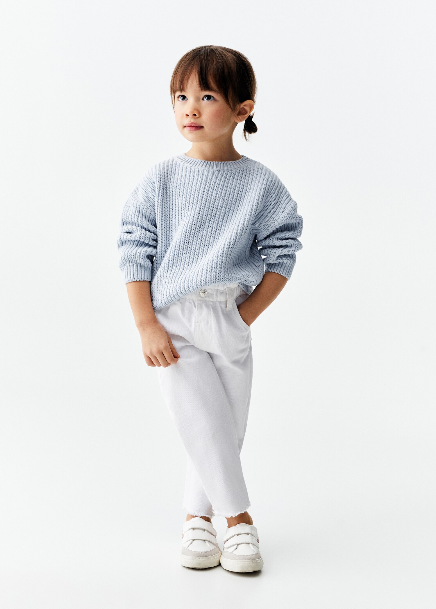 Pull-over maille envers - Plan général