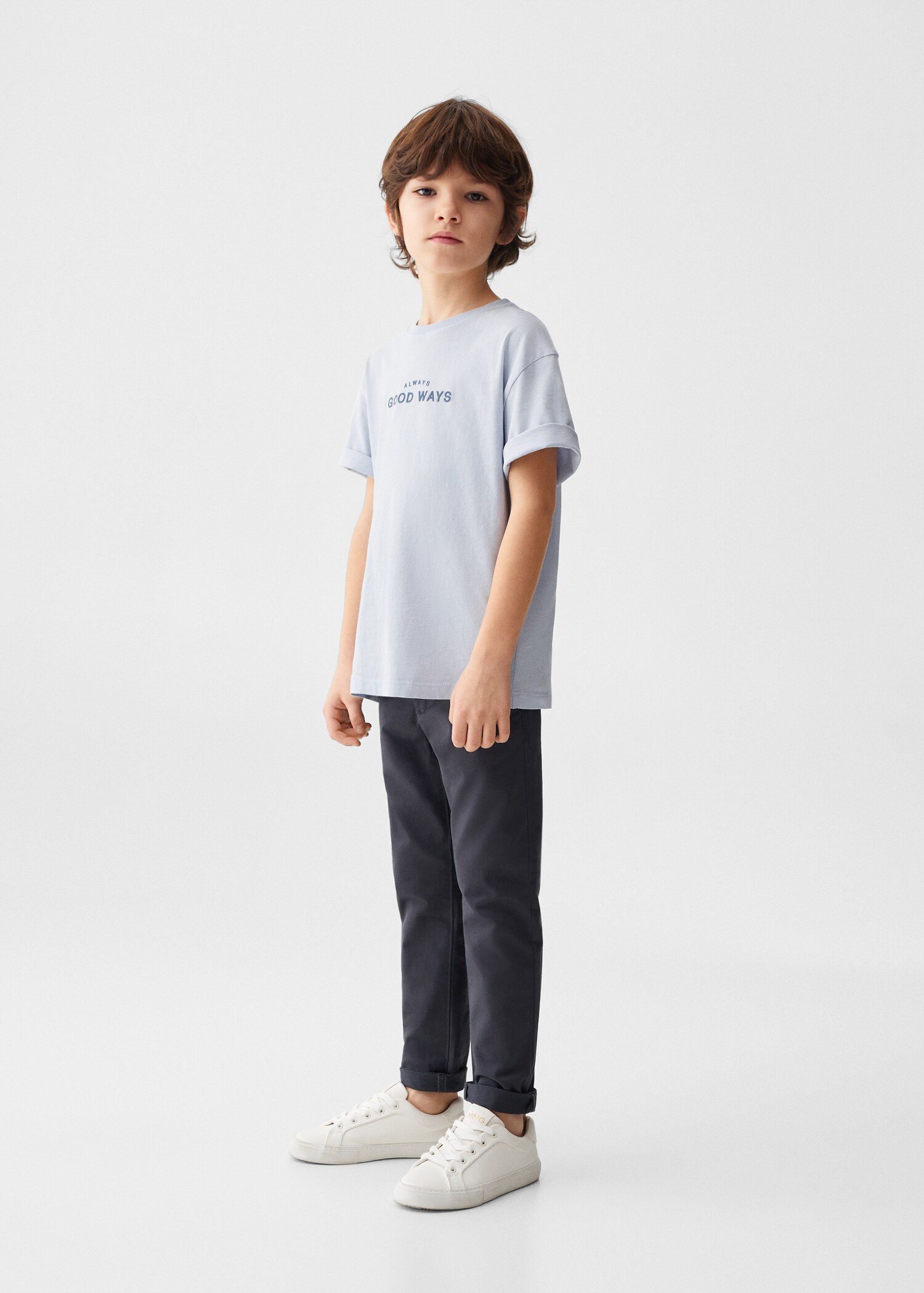 T-shirt message imprimé - Plan général