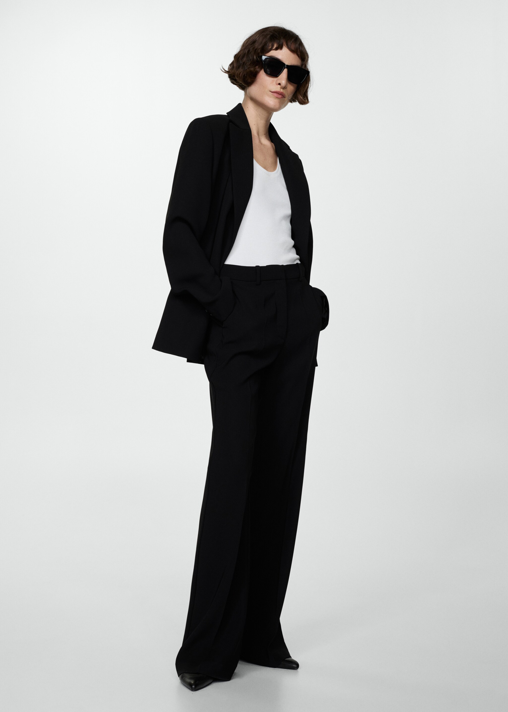 Pantaloni de costum evazați - Plan general