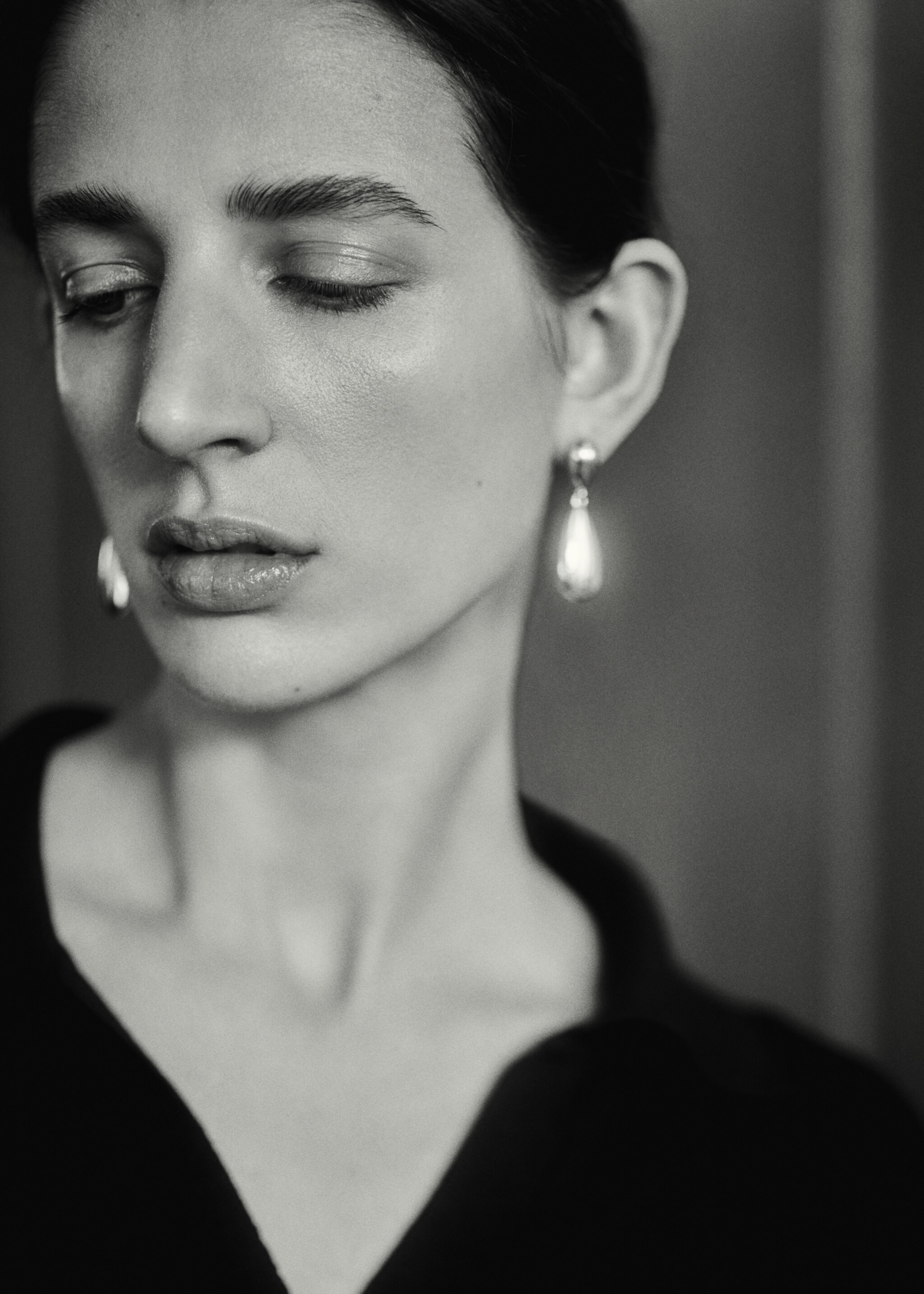 Metal pendants earrings - General plane, Gold. Ref: 67024043-00.