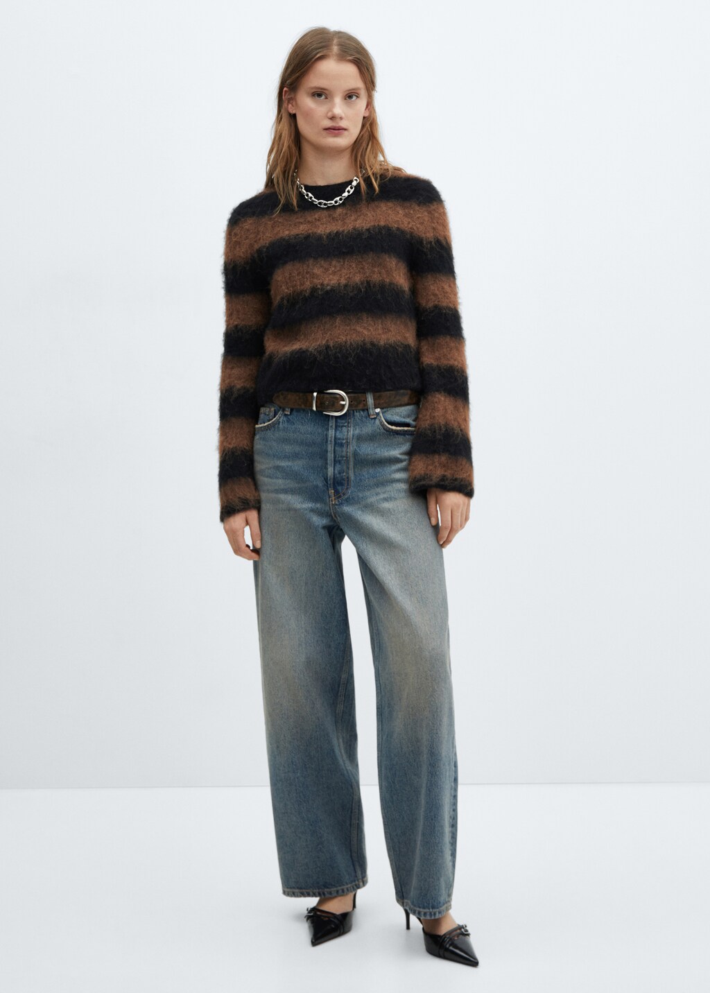Faux fur pullover women's best sale