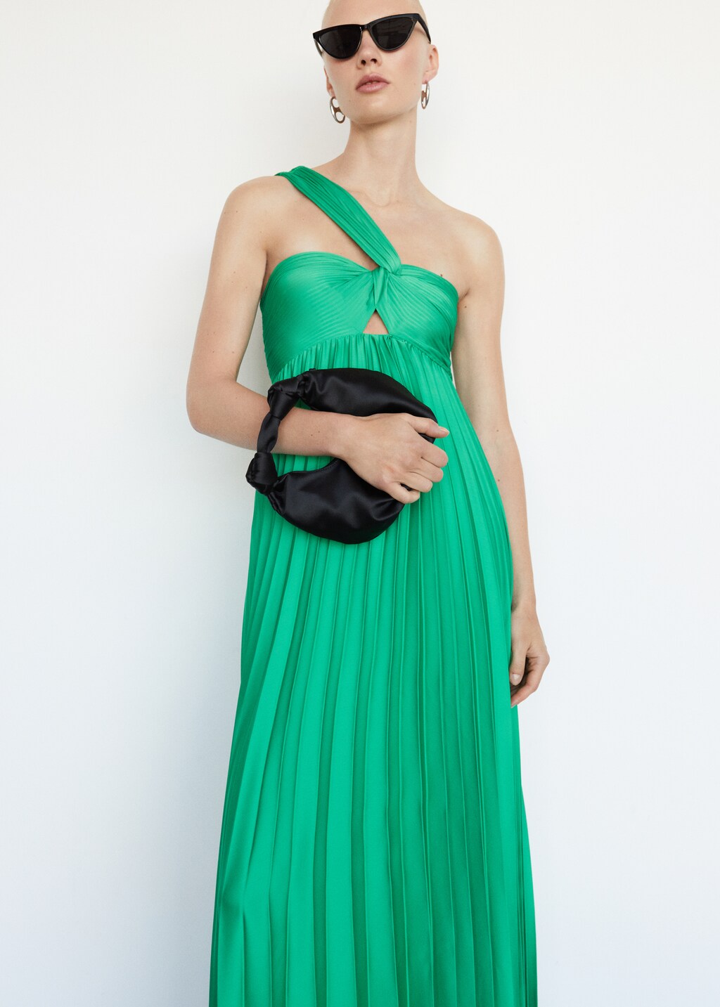 Satin handbag women mango outlet greece