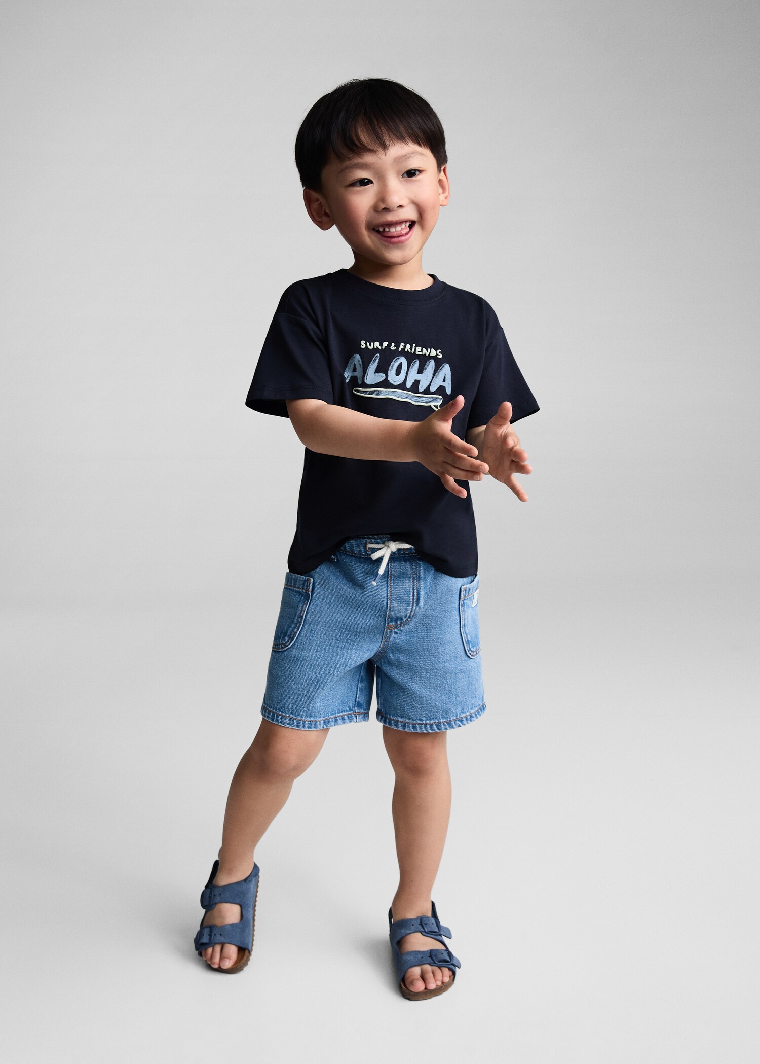 T-shirt message imprimé - Plan général