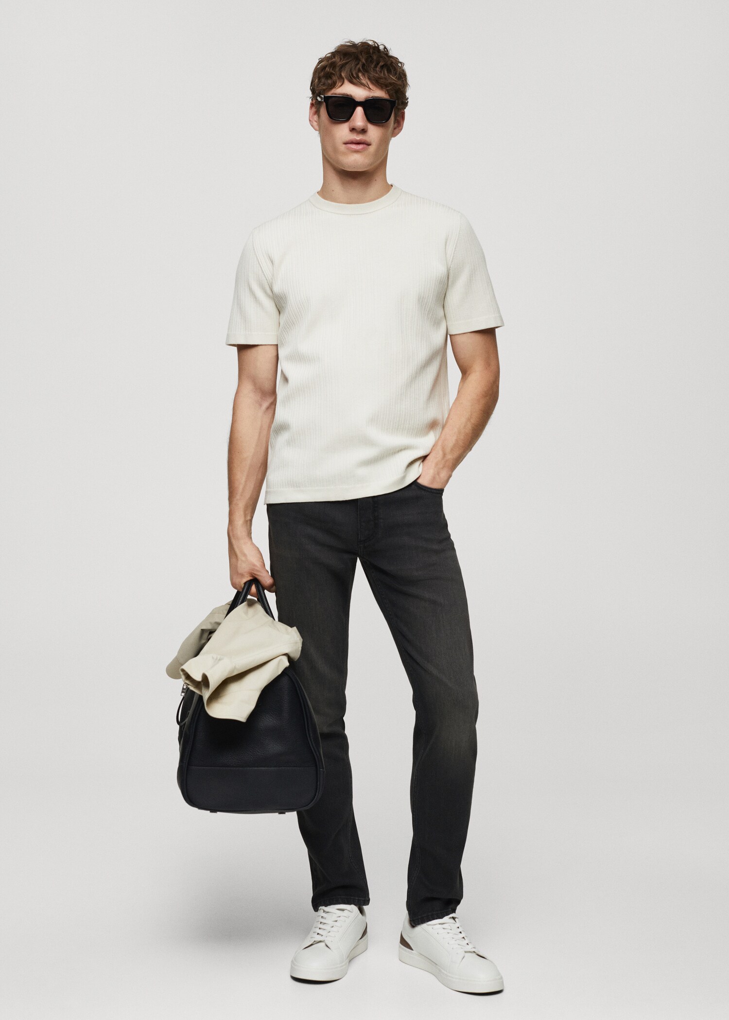 Slim fit Jan farmer - Általános sík