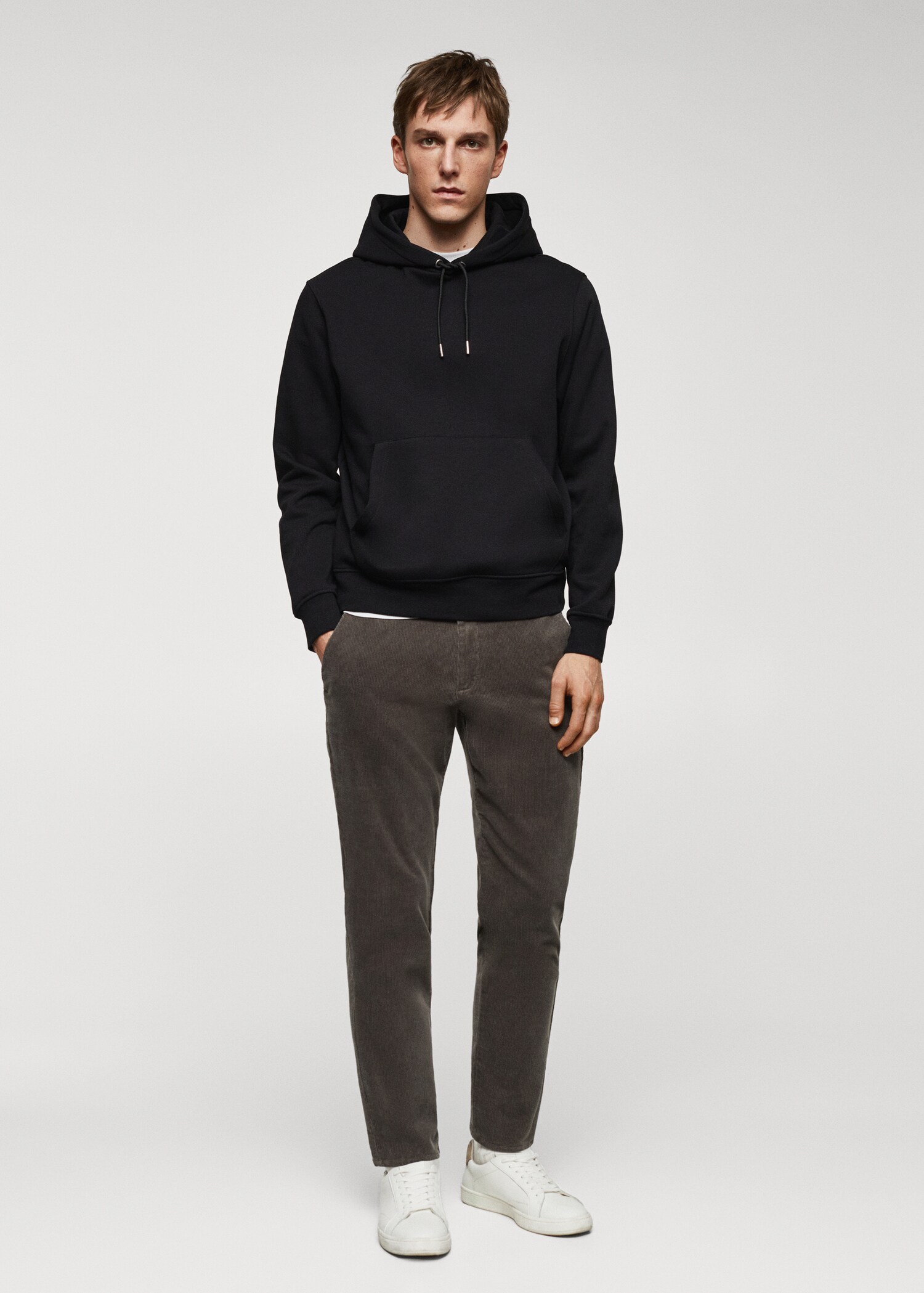 Kangaroo hooded cotton sweatshirt - General plane