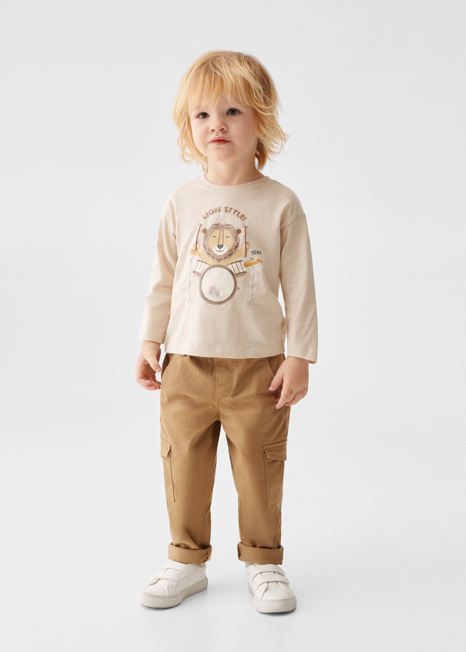 Cotton printed T-shirt - General plane