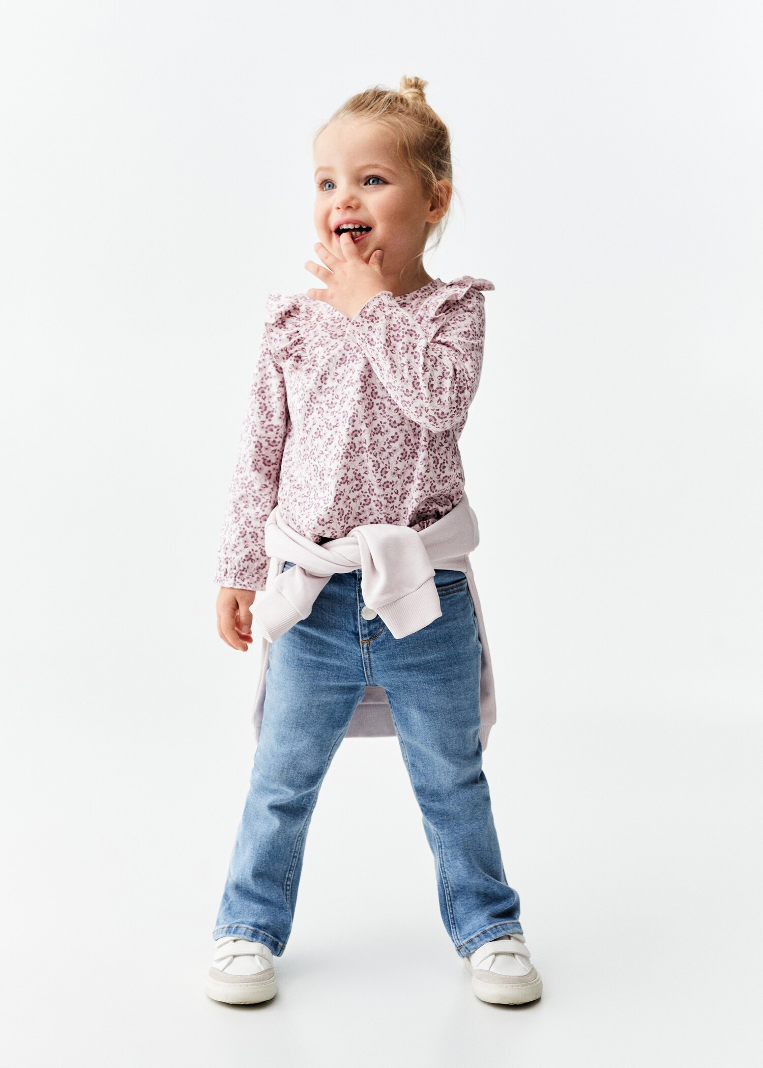 Printed long sleeve t-shirt - General plane