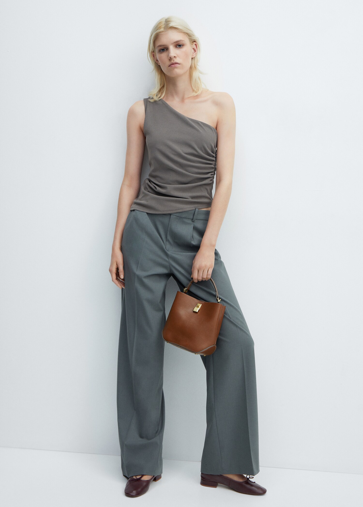 Bolso mini shopper candado - Plano general