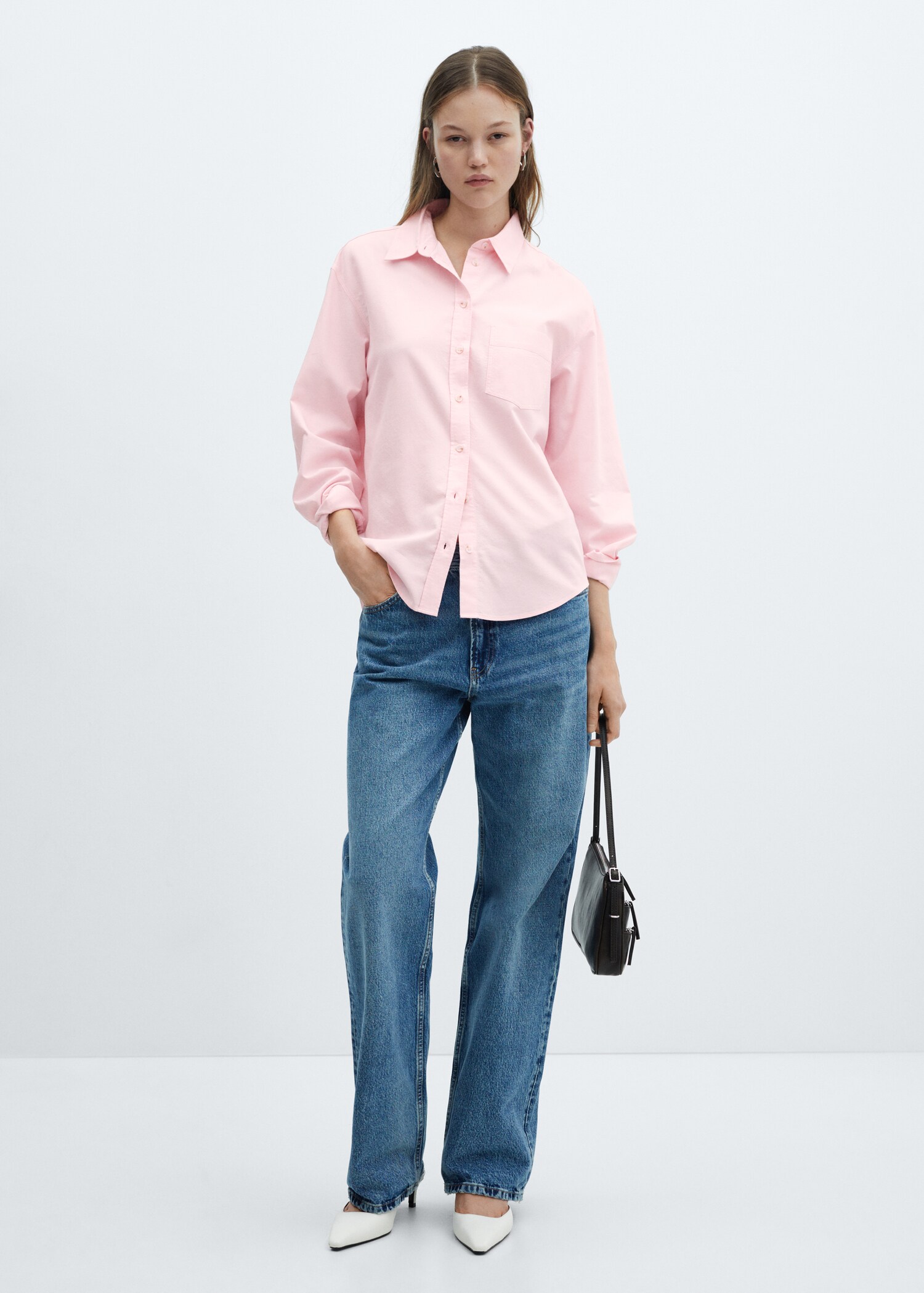 Chemise 100 % coton poche - Plan général