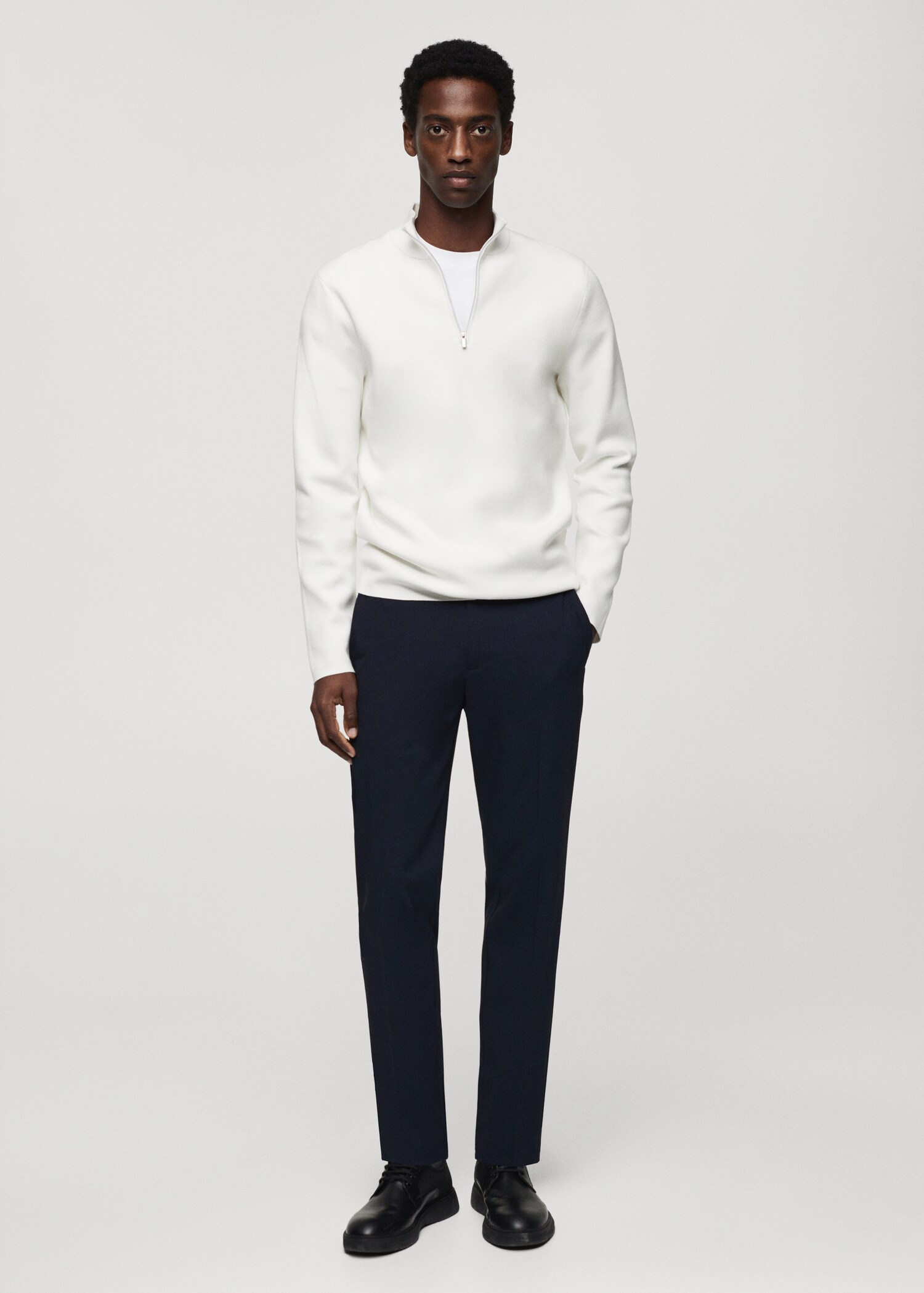Strečové kalhoty slim fit - Celkový náhled