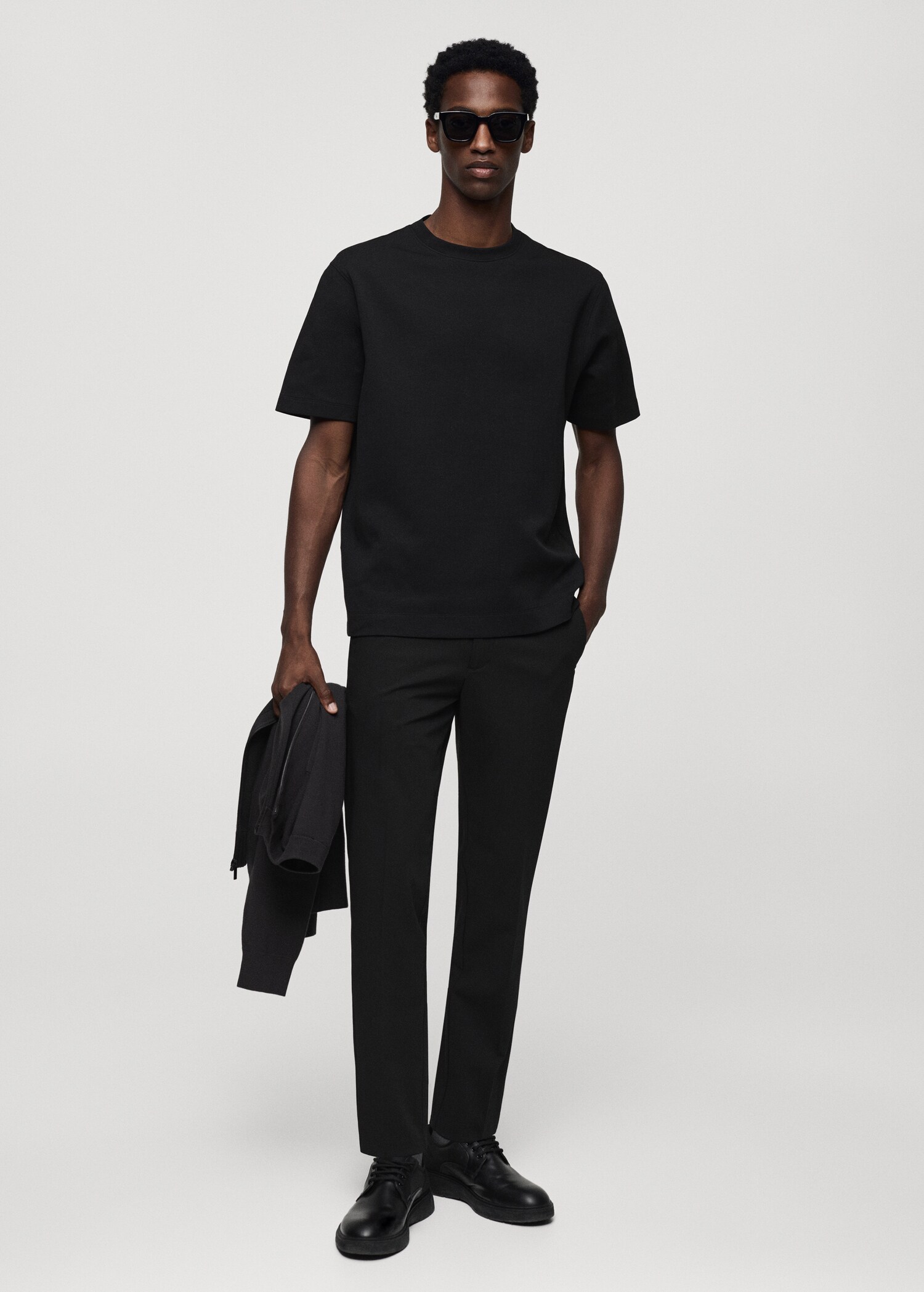 Strečové kalhoty slim fit - Celkový náhled