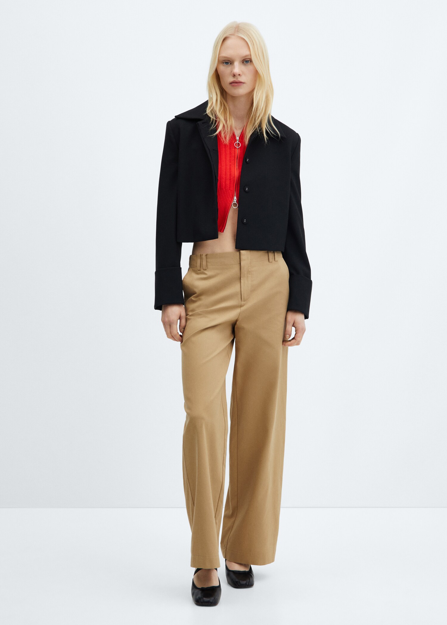 Pantalons wideleg lyocell - Pla general
