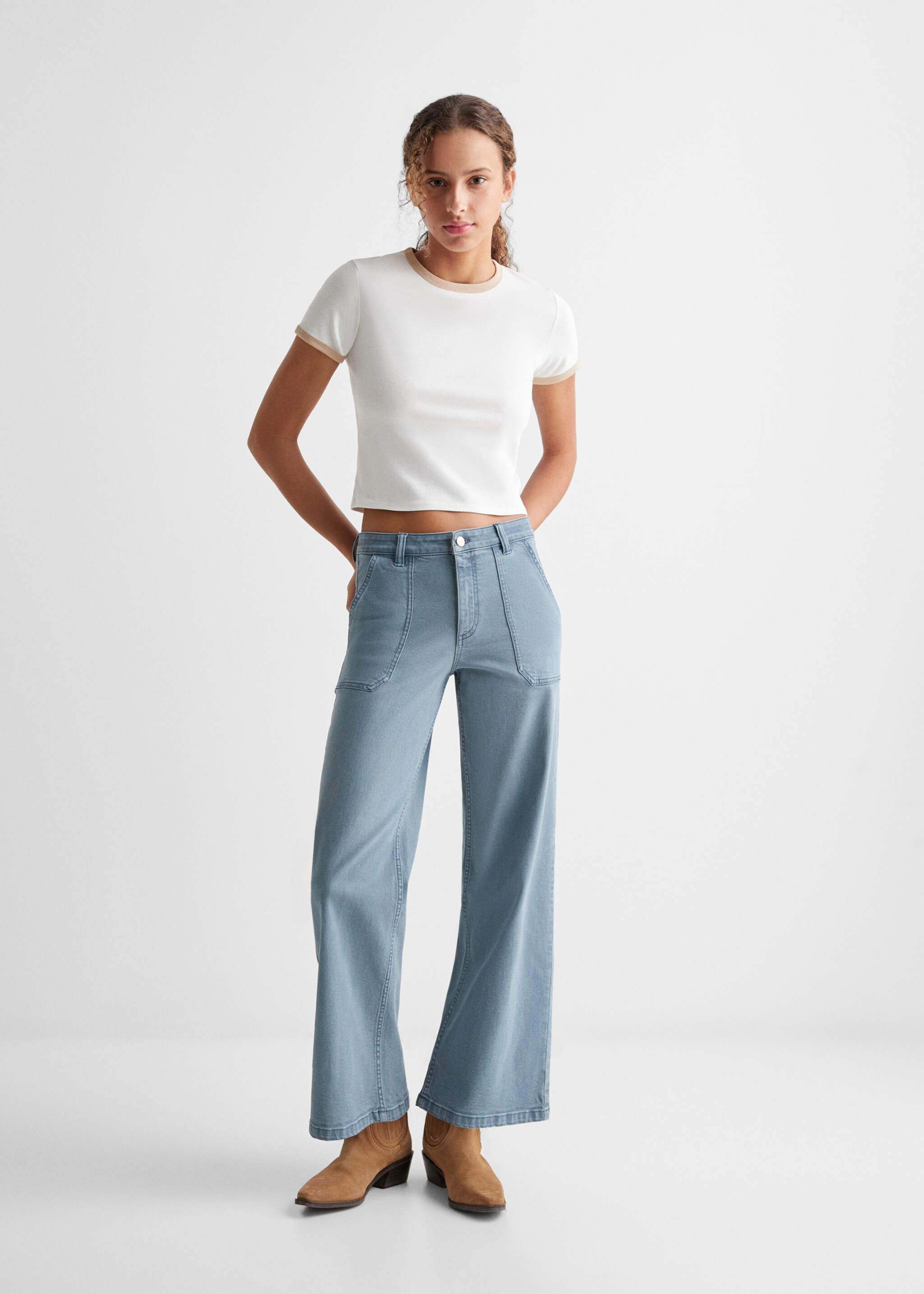 Pantaloni culotte tasche - Piano generale