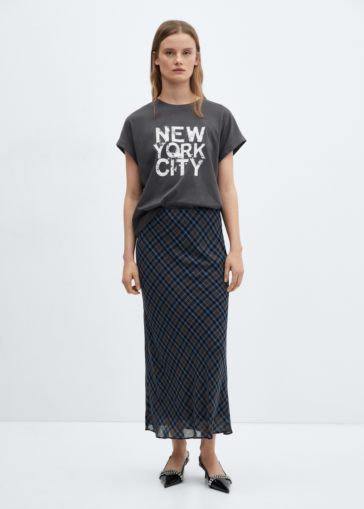 Camiseta algodón estampada - Plano general