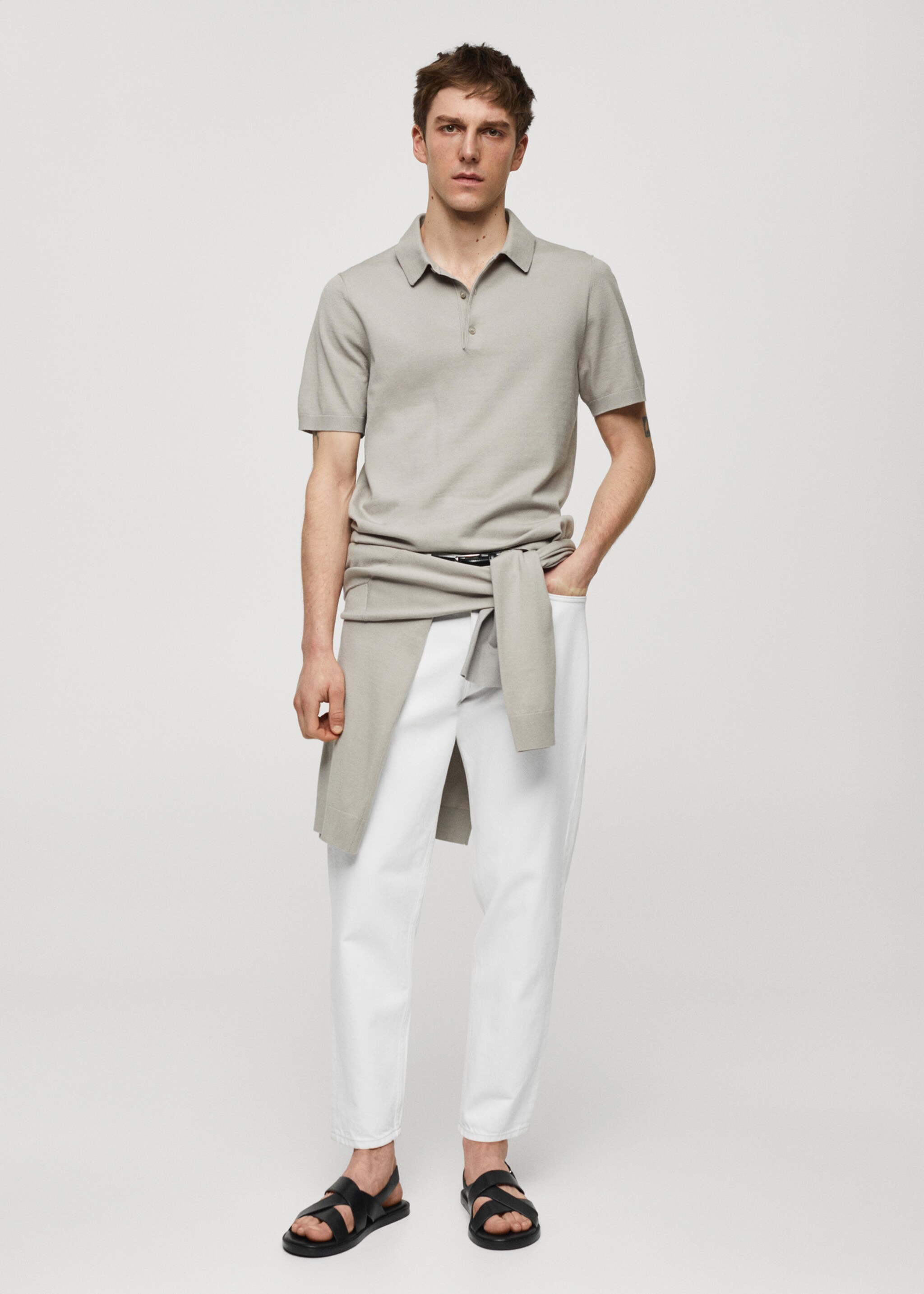 Polo maille fine - Plan général