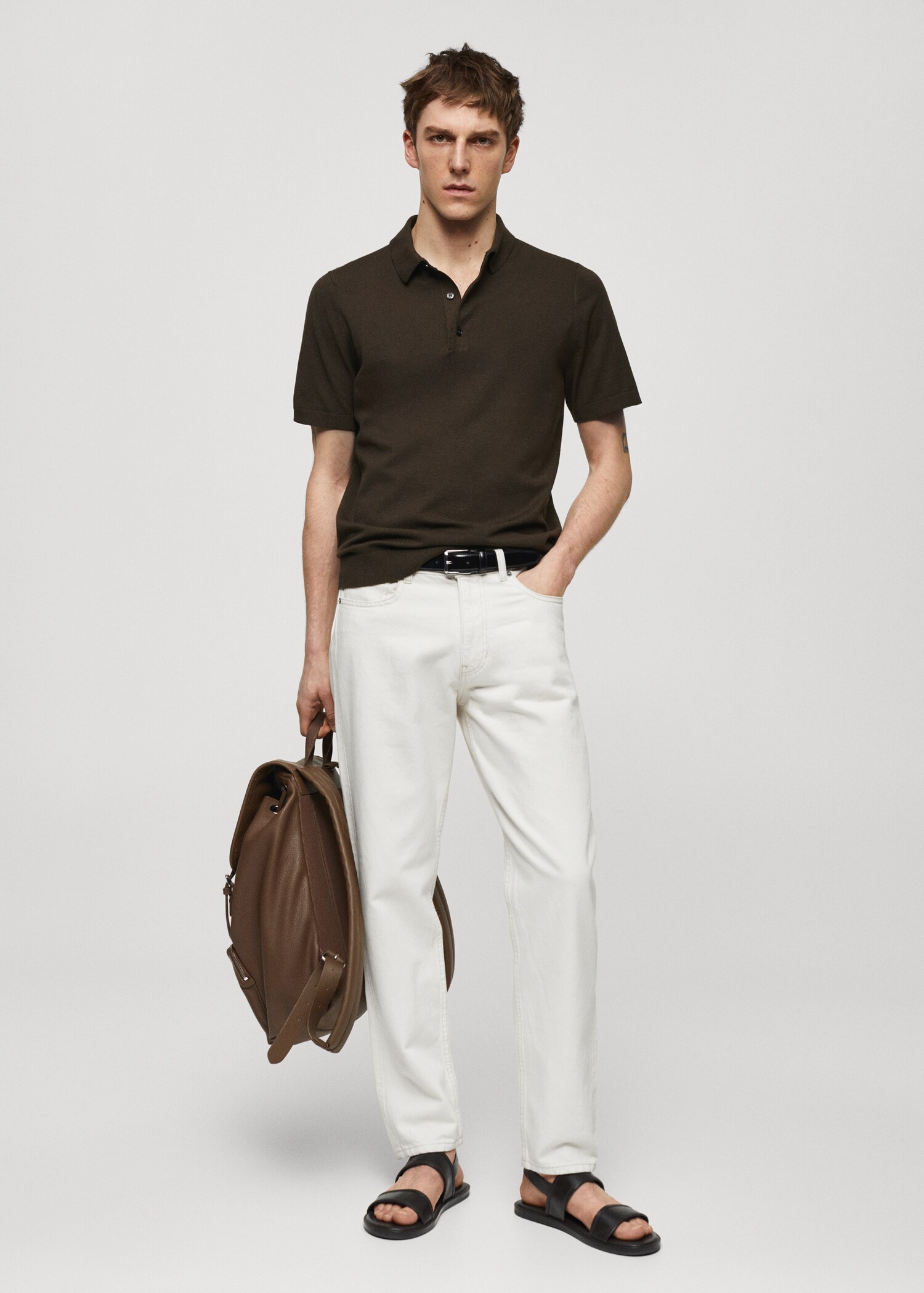 Polo maille fine - Plan général