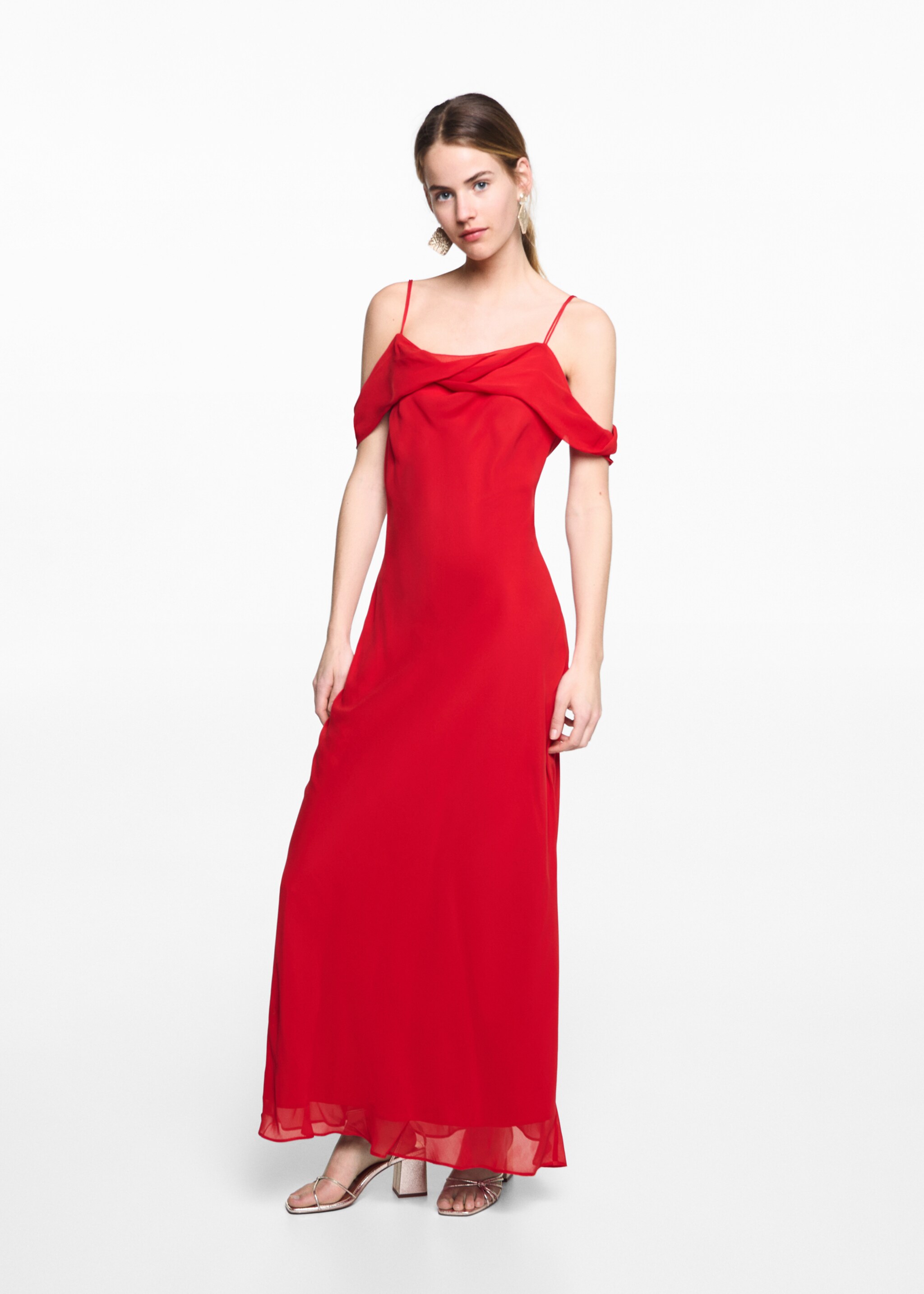 Vestito midi off-shoulder - Piano generale