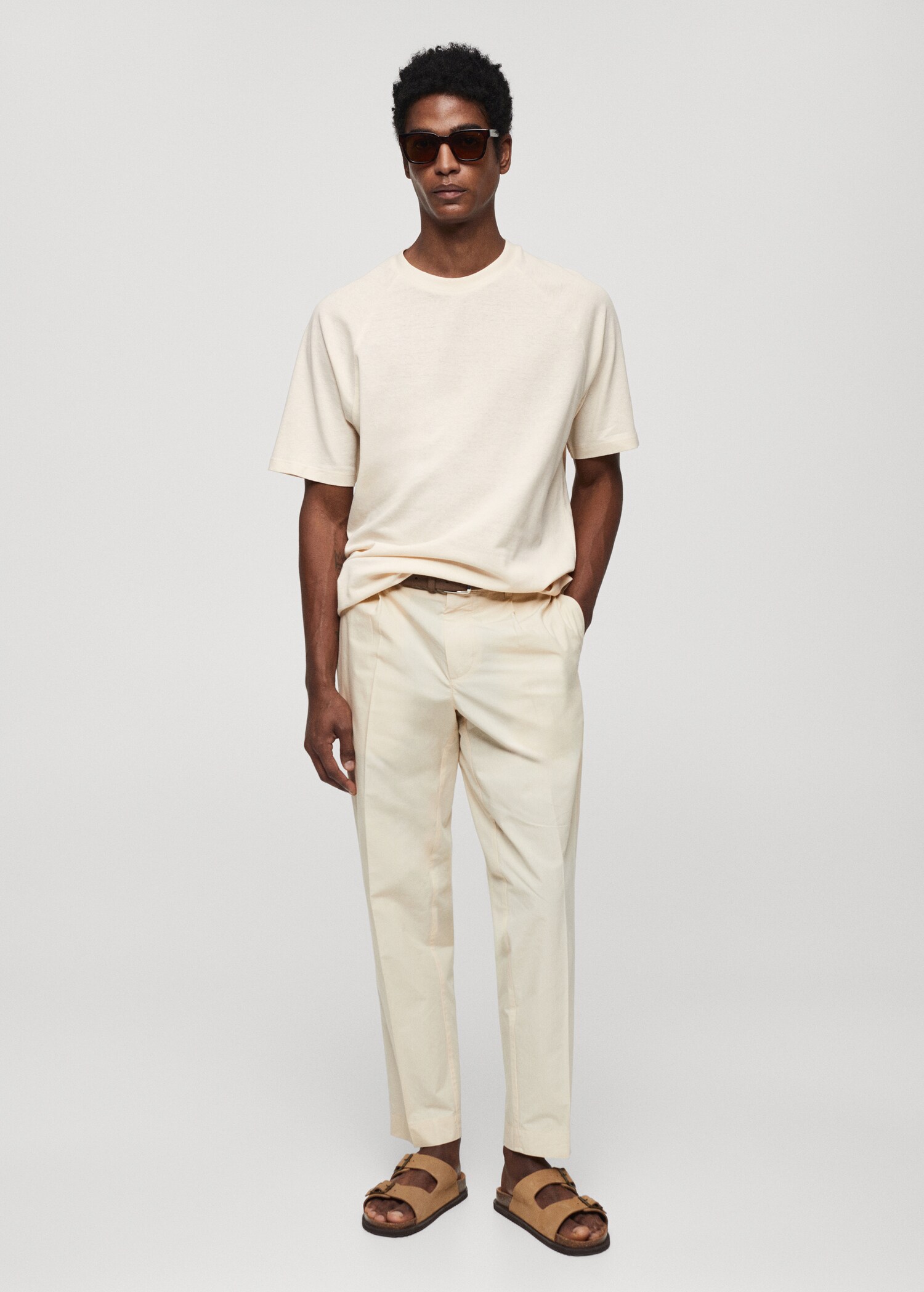 T-shirt bomull relaxed fit - Allmän bild