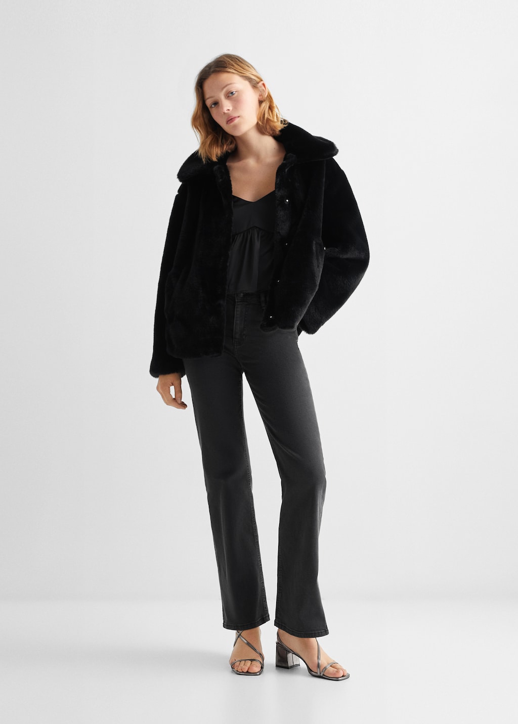 Parka laccio intrecciato