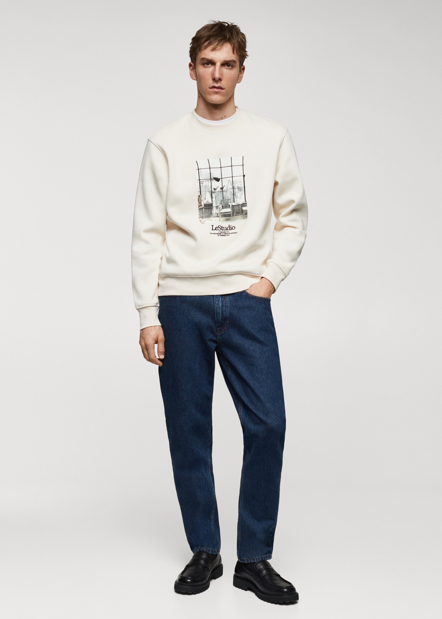 Sweatshirt mit Motiv - Allgemeine Ansicht