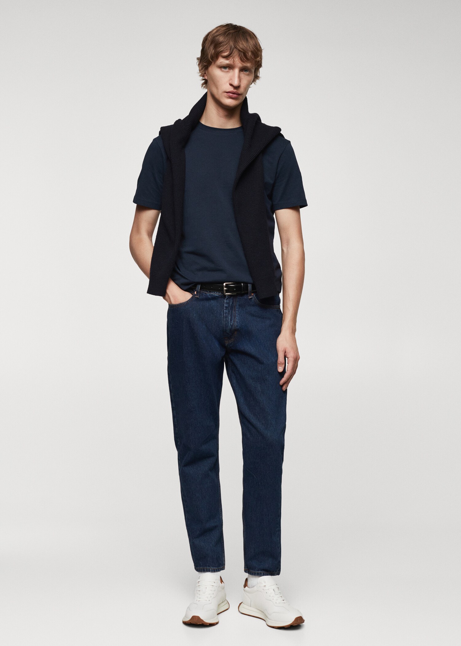 Stretch cotton T-shirt - General plane