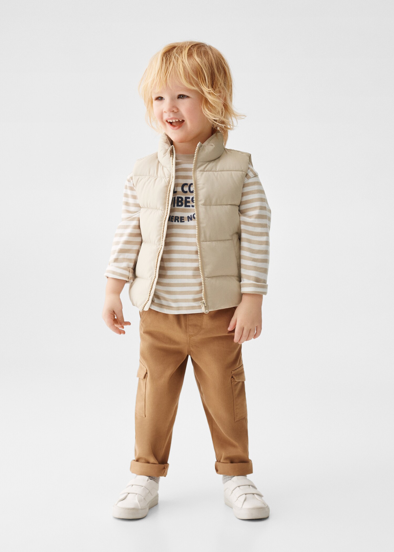 Quilted gilet - General plane