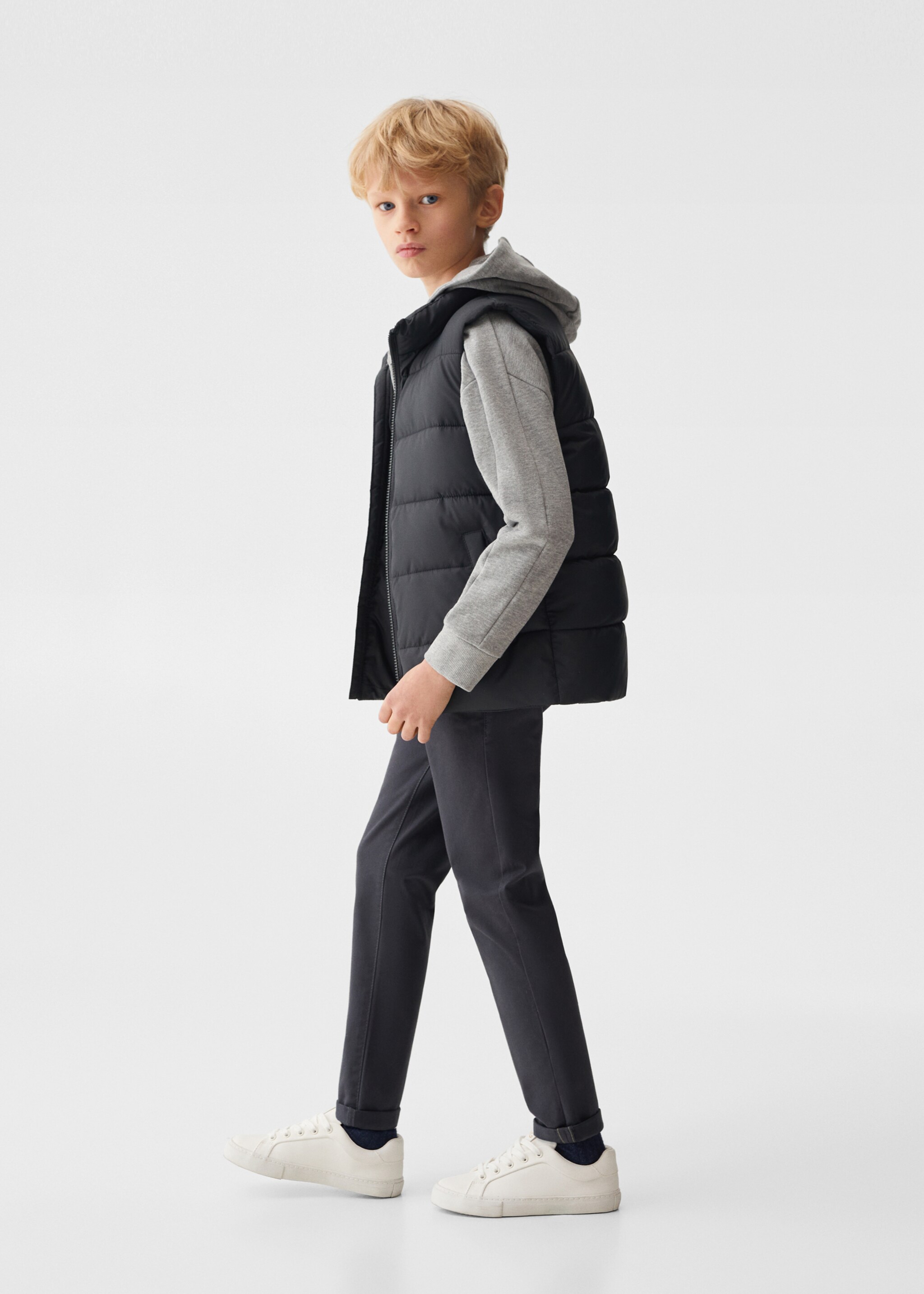 Quilted gilet - General plane