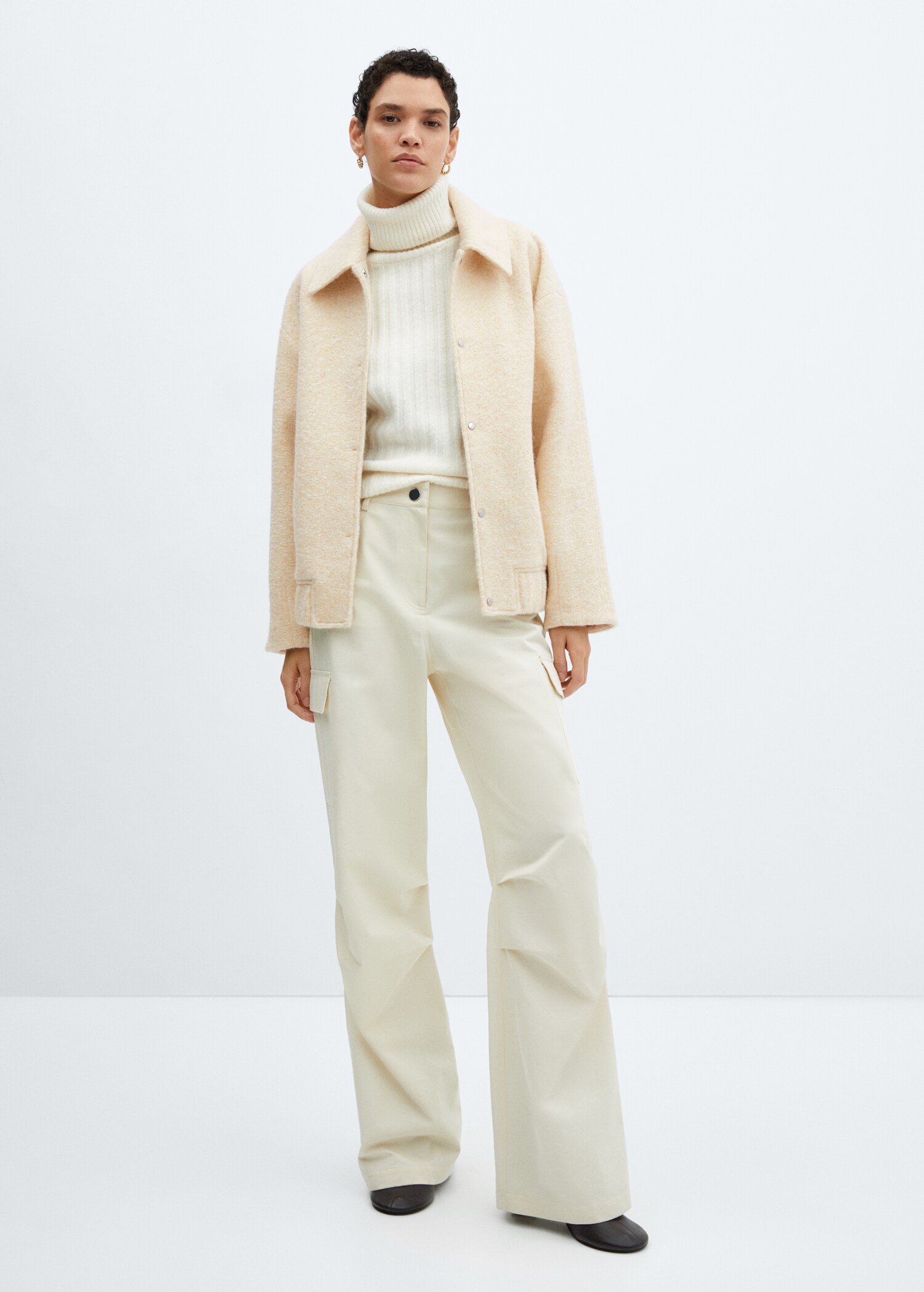 Veste bomber oversize - Plan général