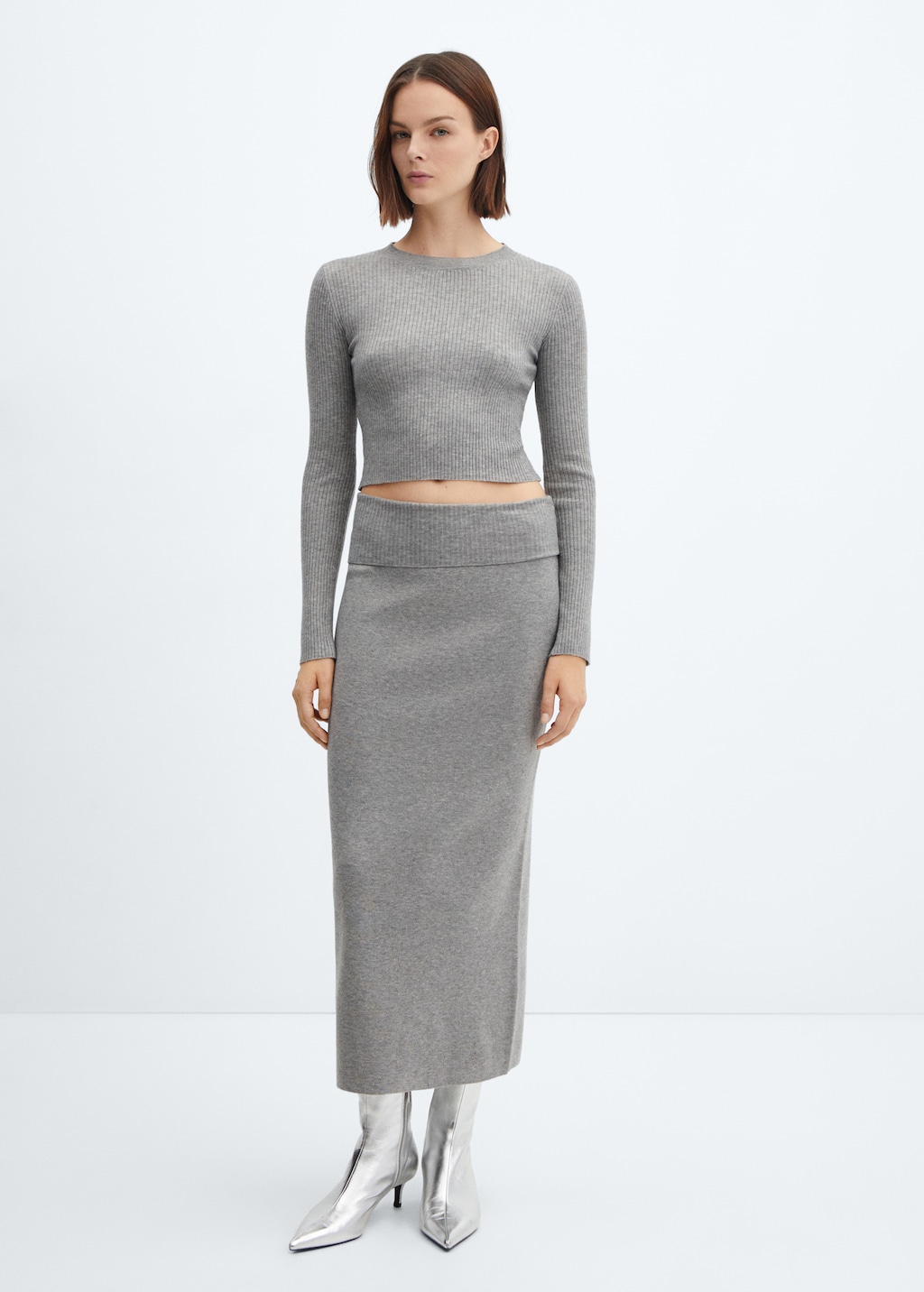 Jupe cuir mango outlet sale