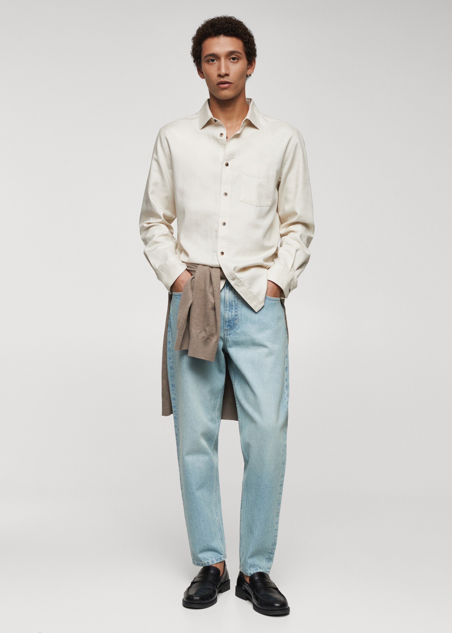 Tapered-fit jeans - Overzichtstekening