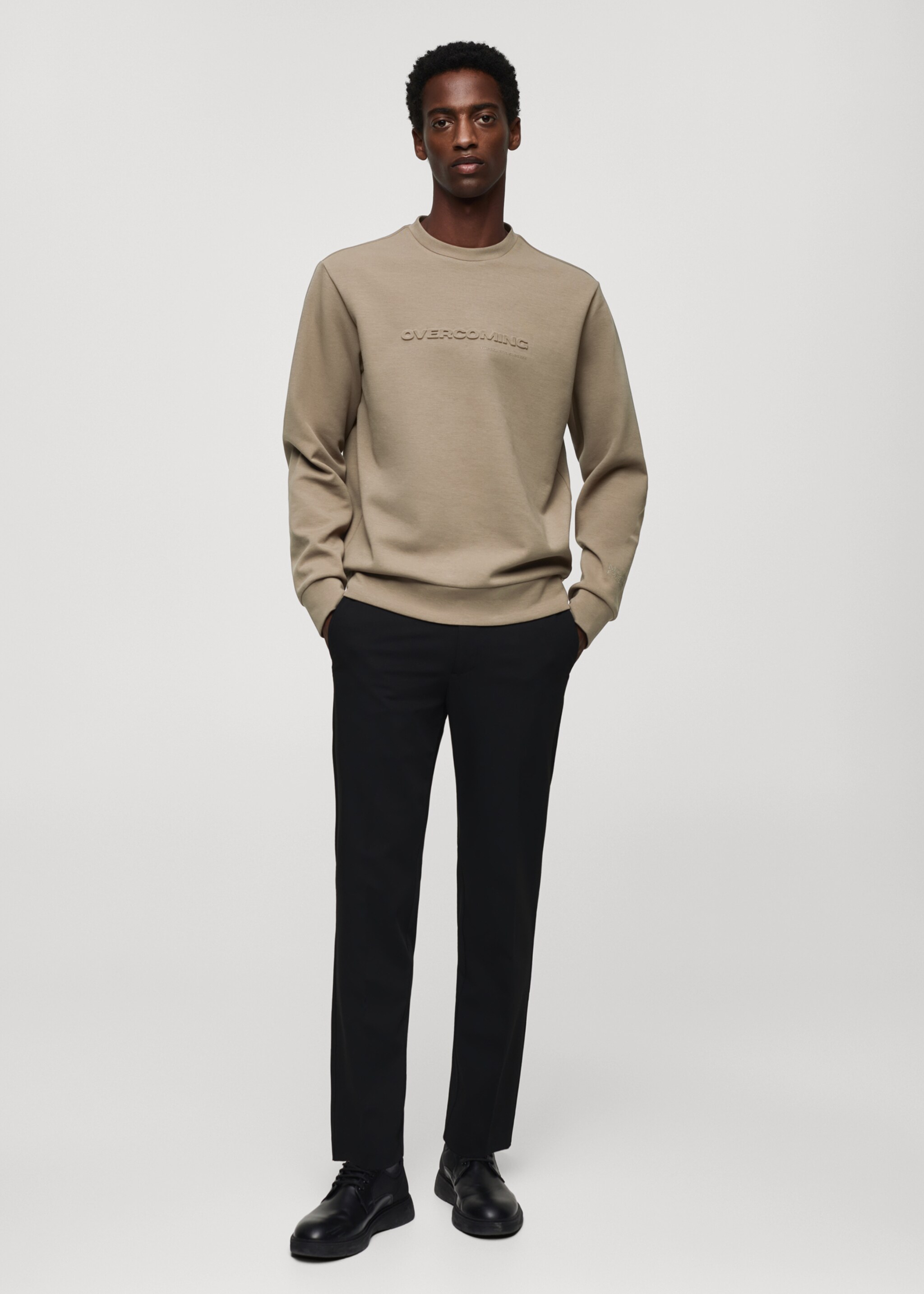 Sweat-shirt relief Quick Dry - Plan général