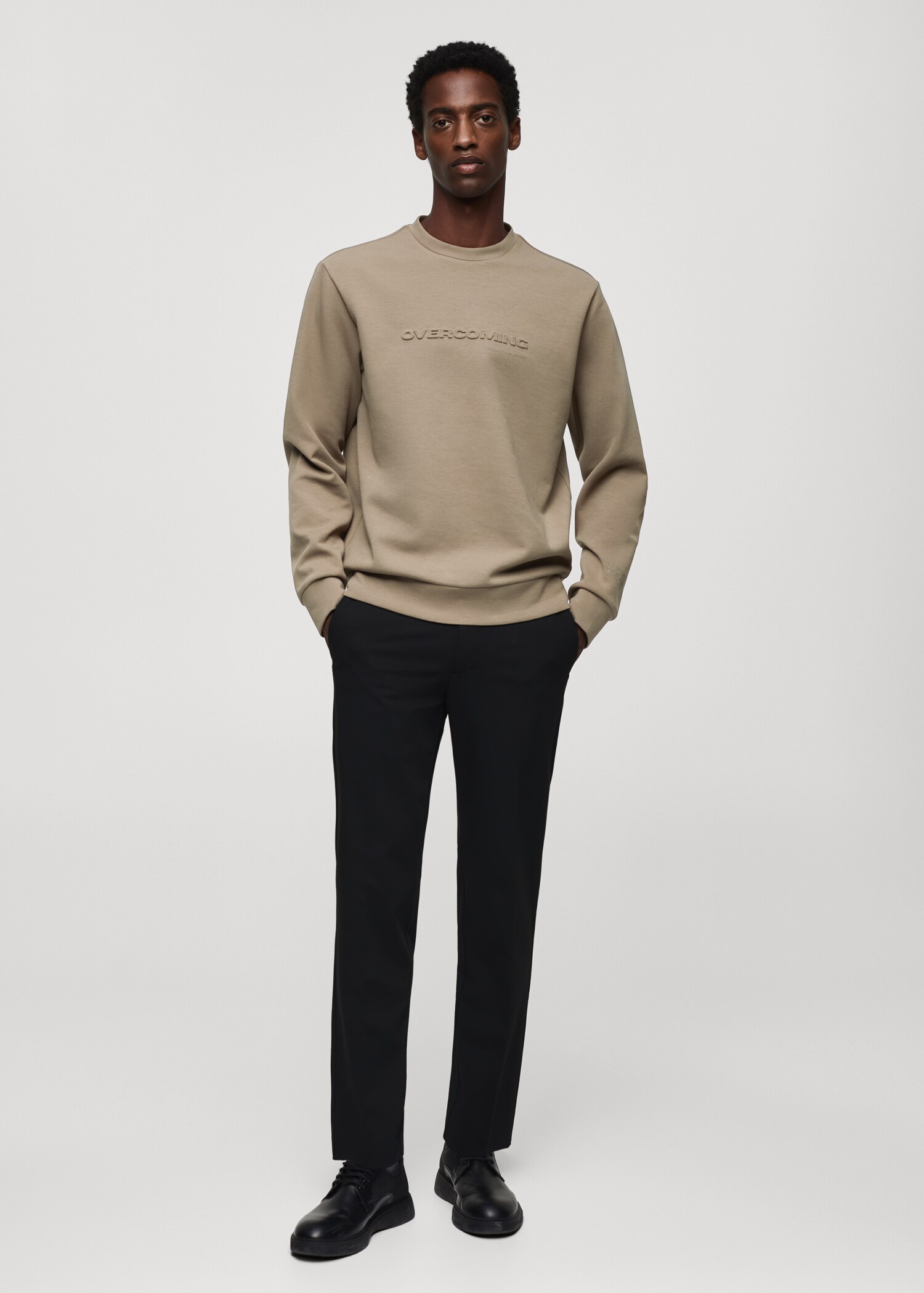 Sweat-shirt relief Quick Dry - Plan général