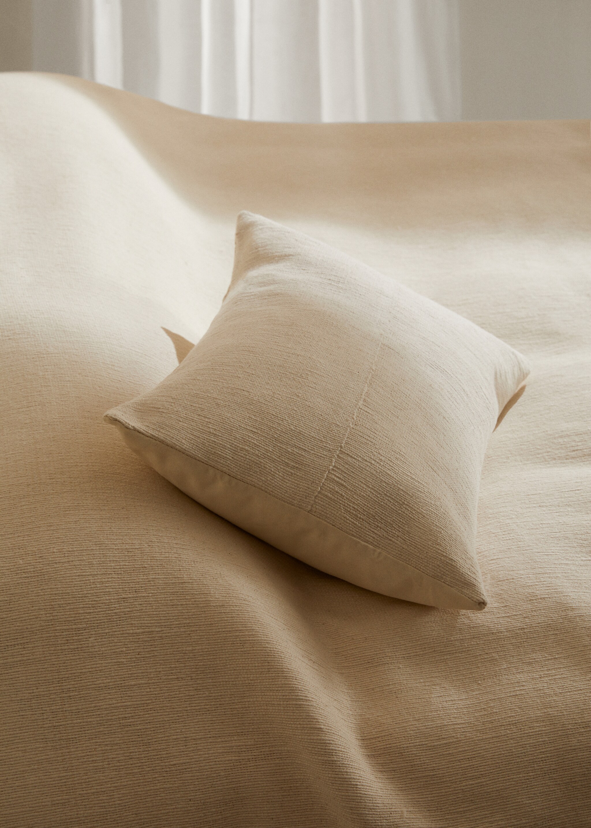 Jute cotton cushion cover 40x60cm - General plane