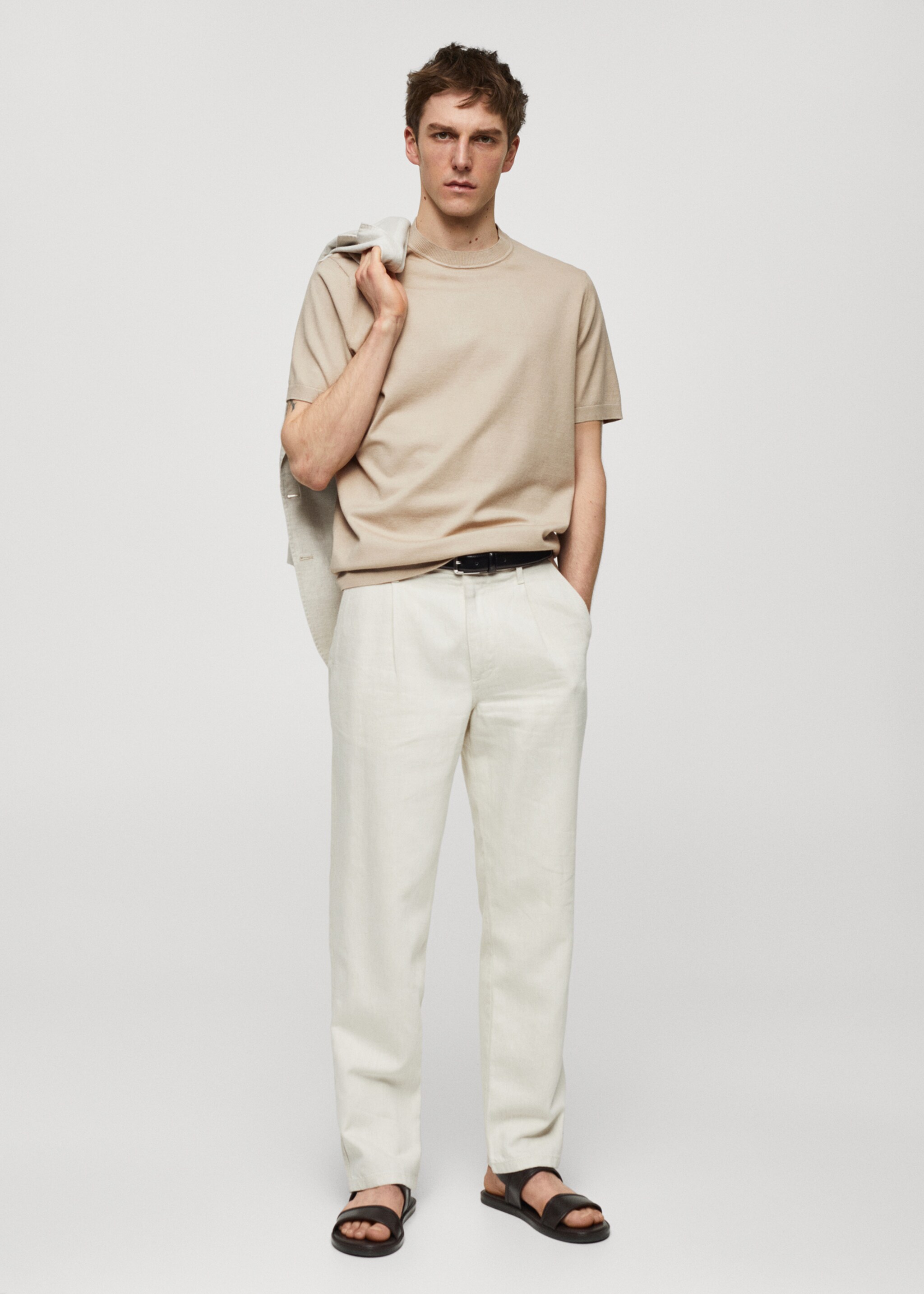 Fine-knit T-shirt - General plane