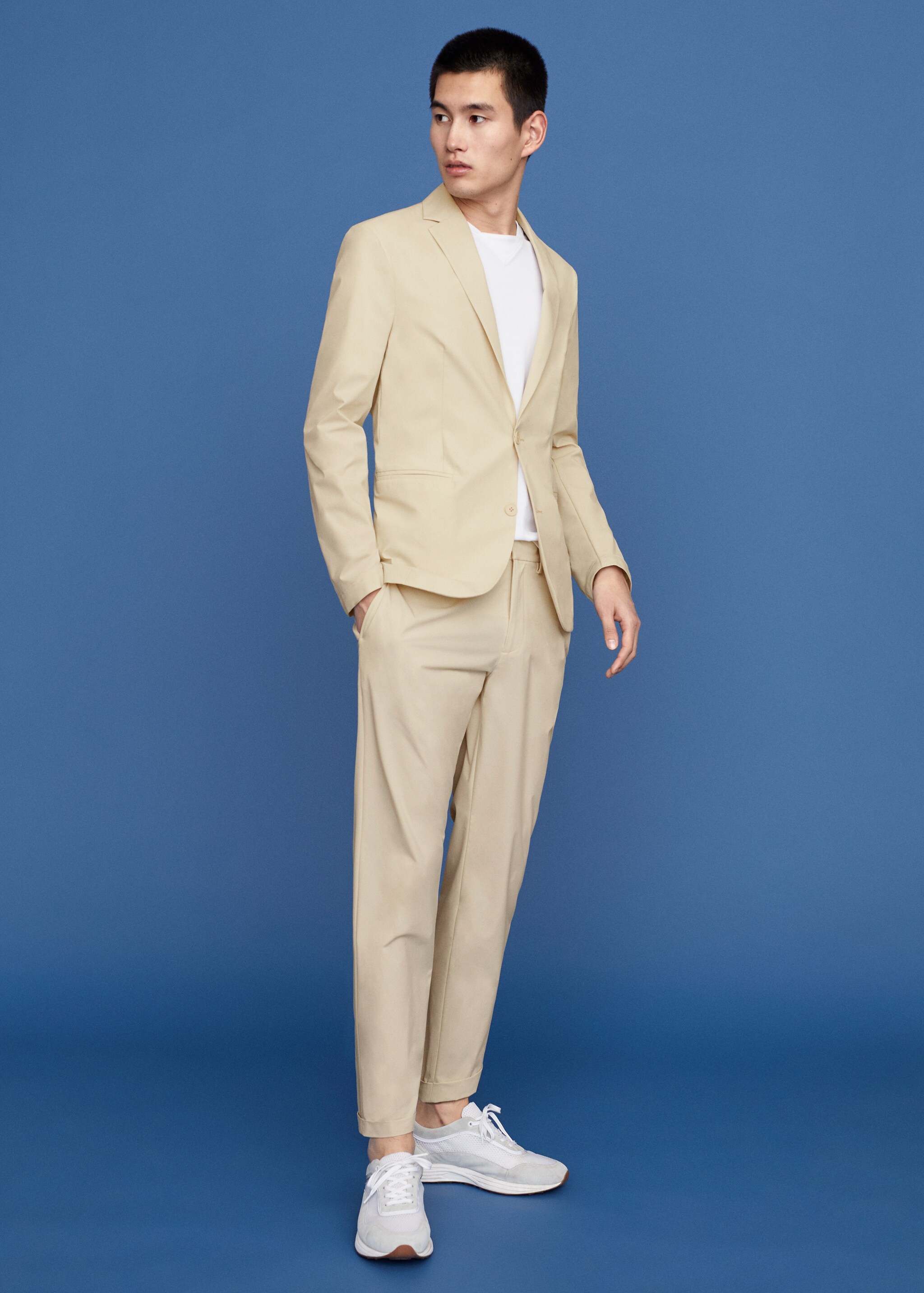 Americana traje slim fit - Plano general