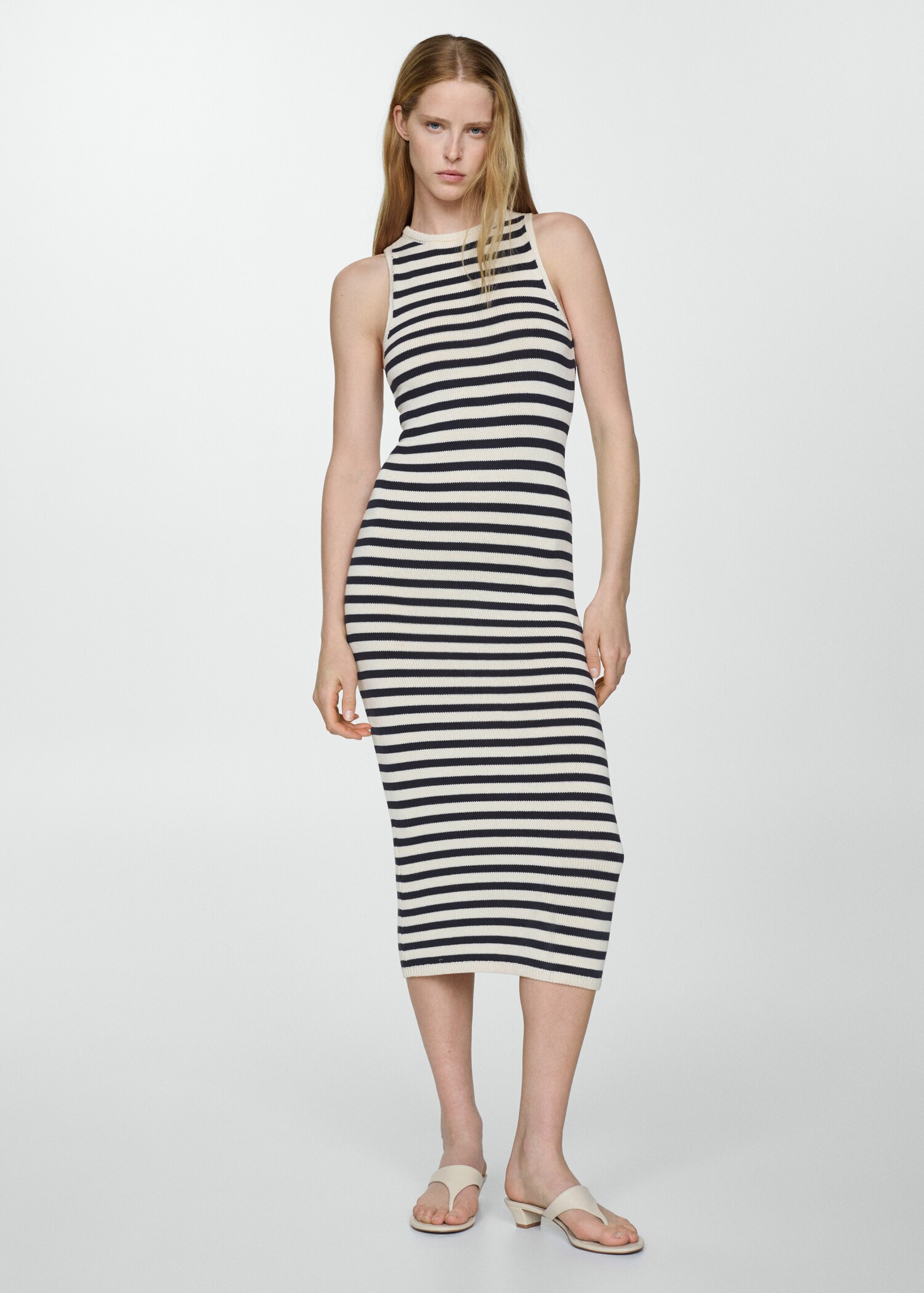 Langes Strickkleid - Allgemeine Ansicht