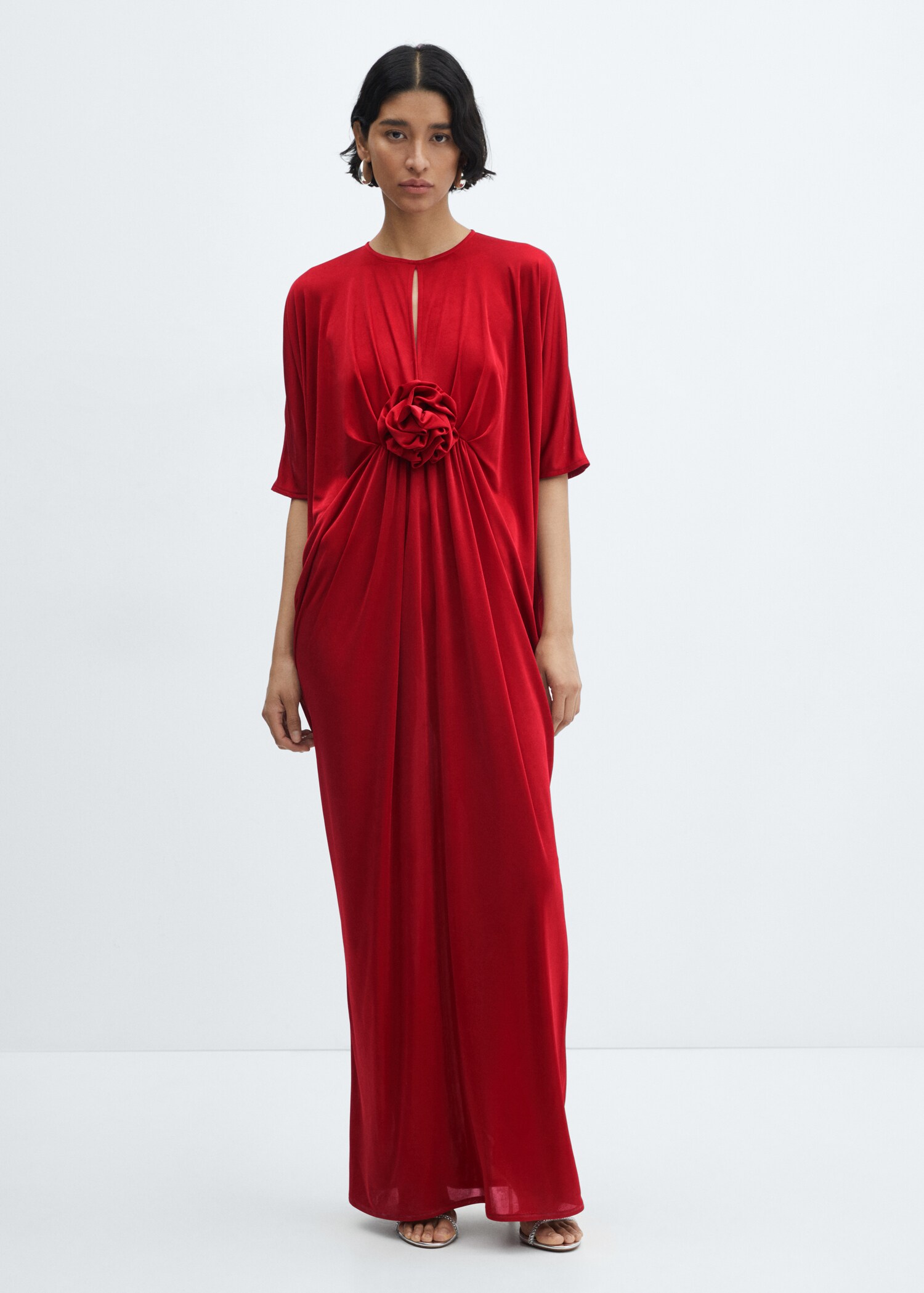 Floral maxi-dress - General plane