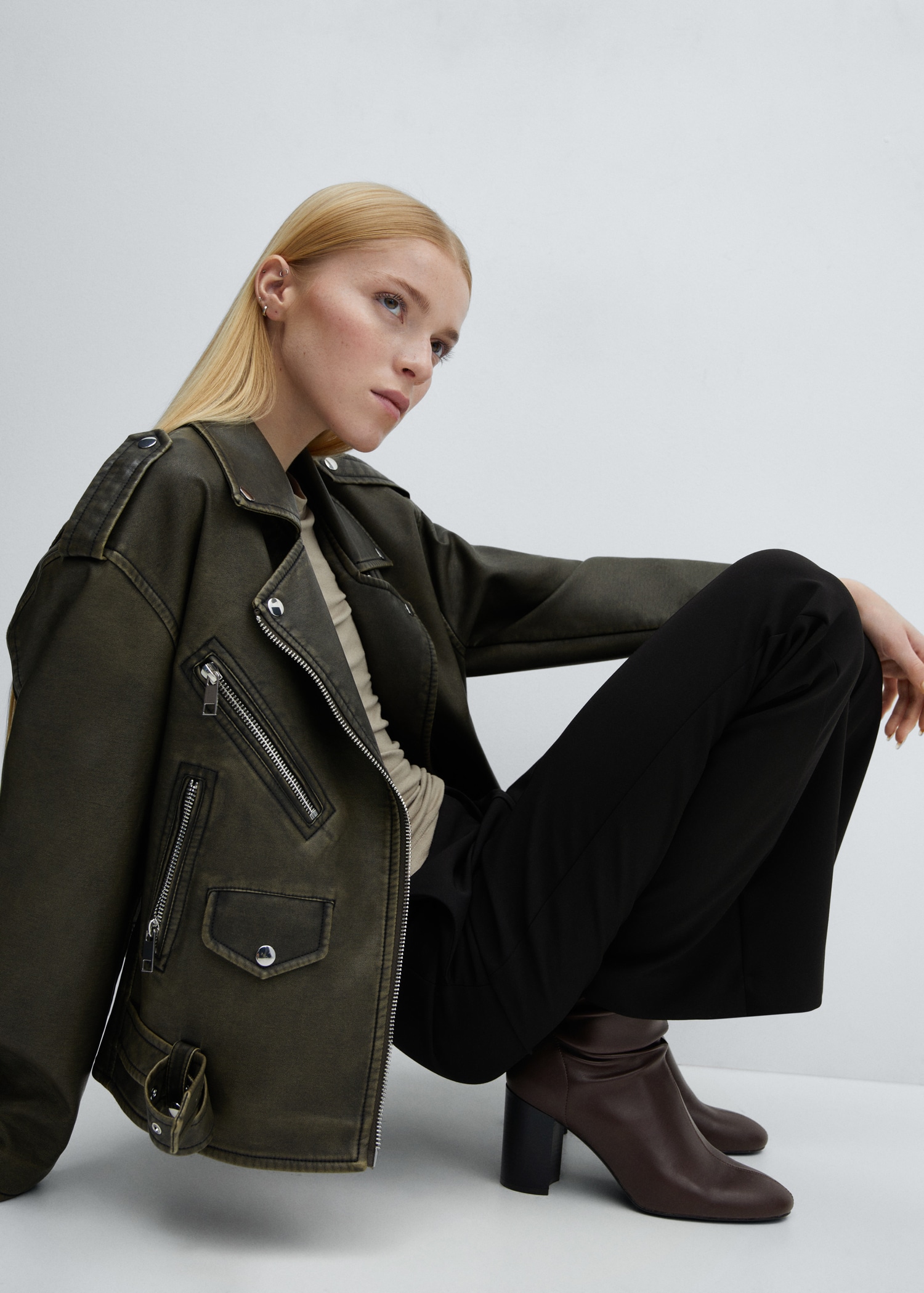 Mango Jockey Mango Suede Laarzen Women's Cowboy Boots Pointed Toe