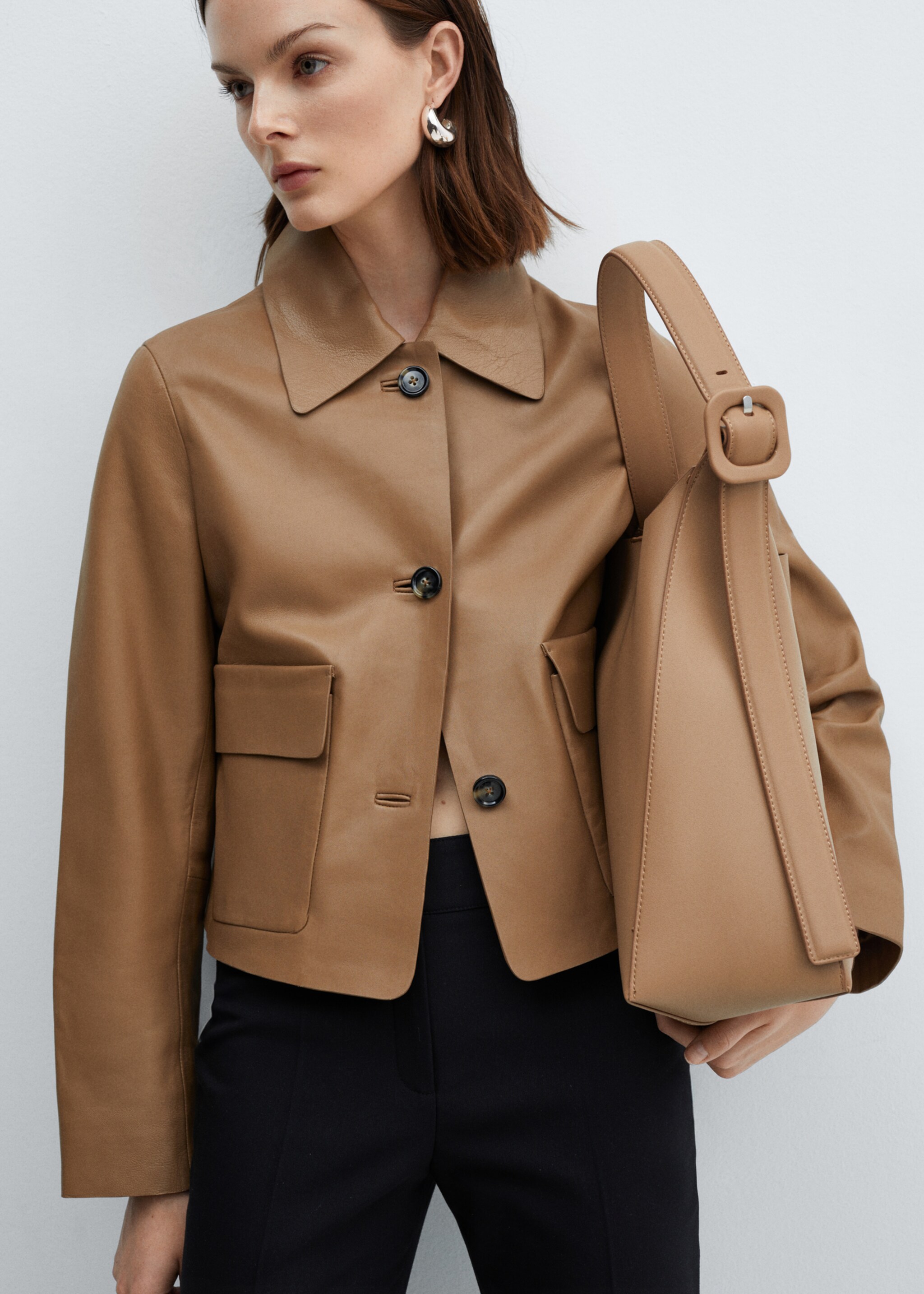 Shopper met gespdetail - Overzichtstekening