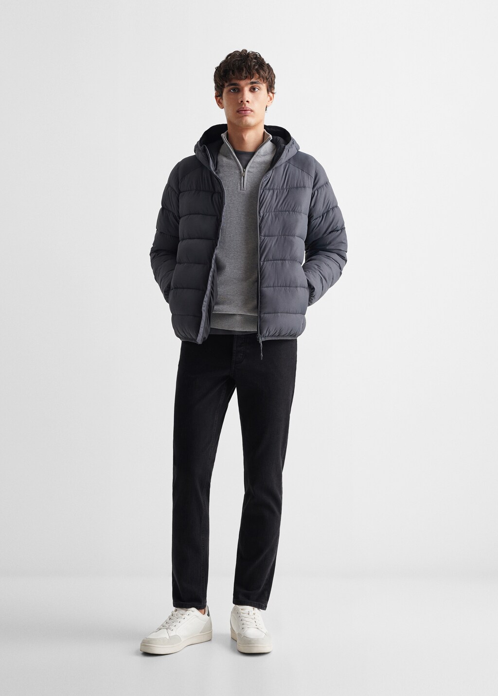 Quilted jacket - Teen Boy | MANGO OUTLET USA