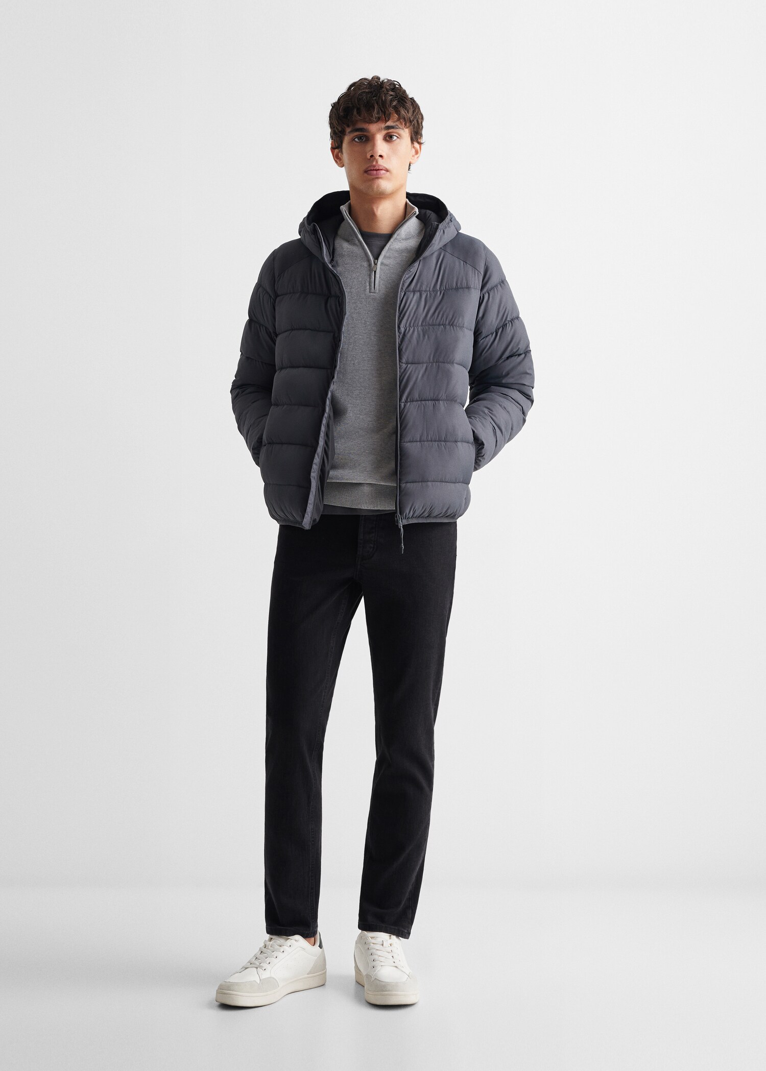 Wasserabweisende Steppjacke - Allgemeine Ansicht