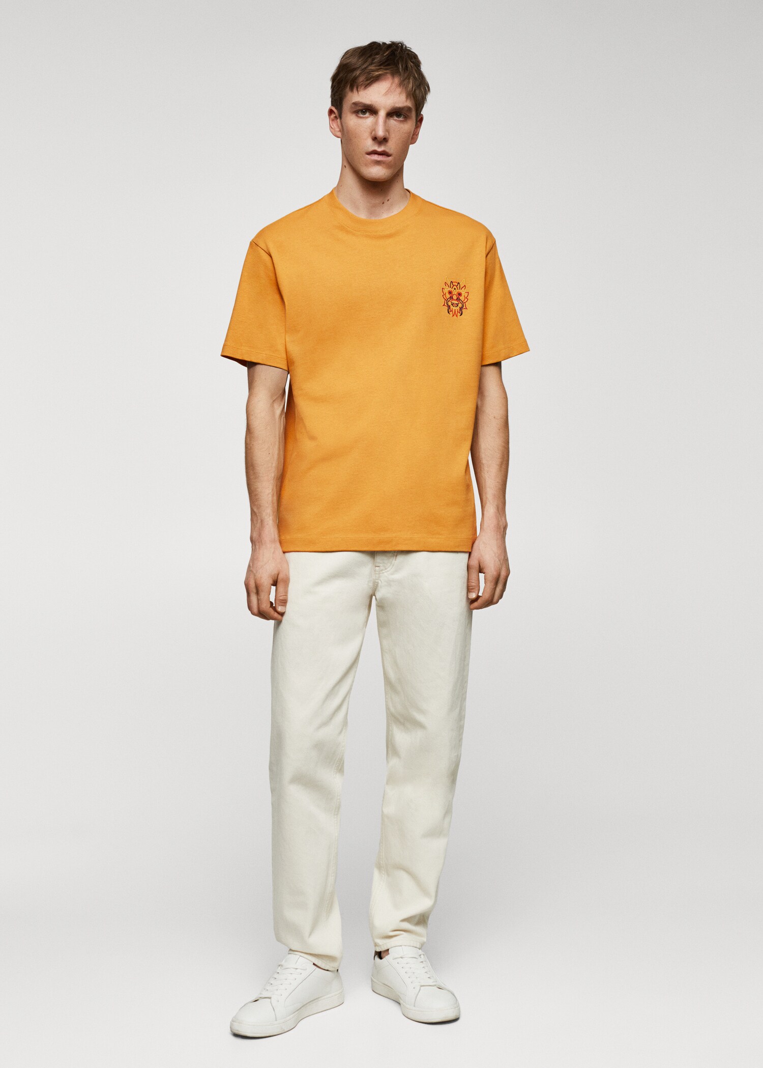 100% cotton printed t-shirt - General plane