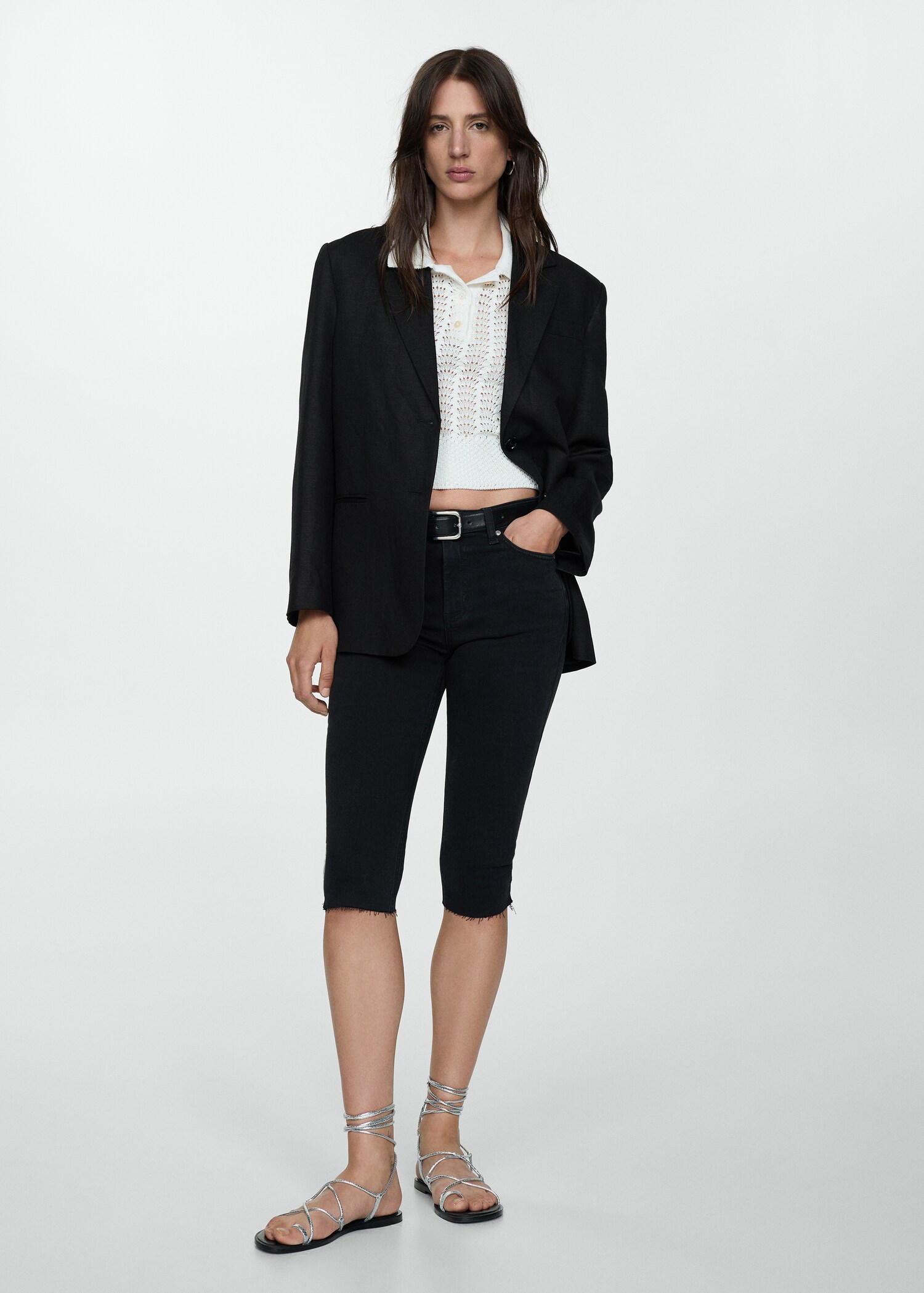 Slim Capri-Jeans - Allgemeine Ansicht