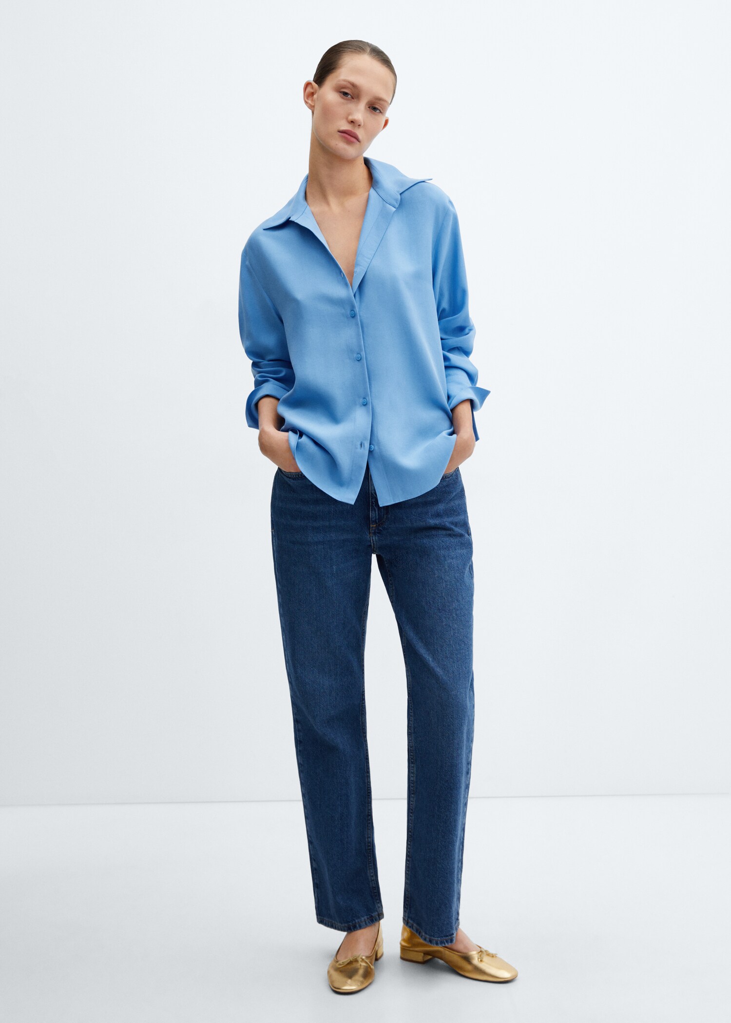 Chemise fluide Lyocell - Plan général