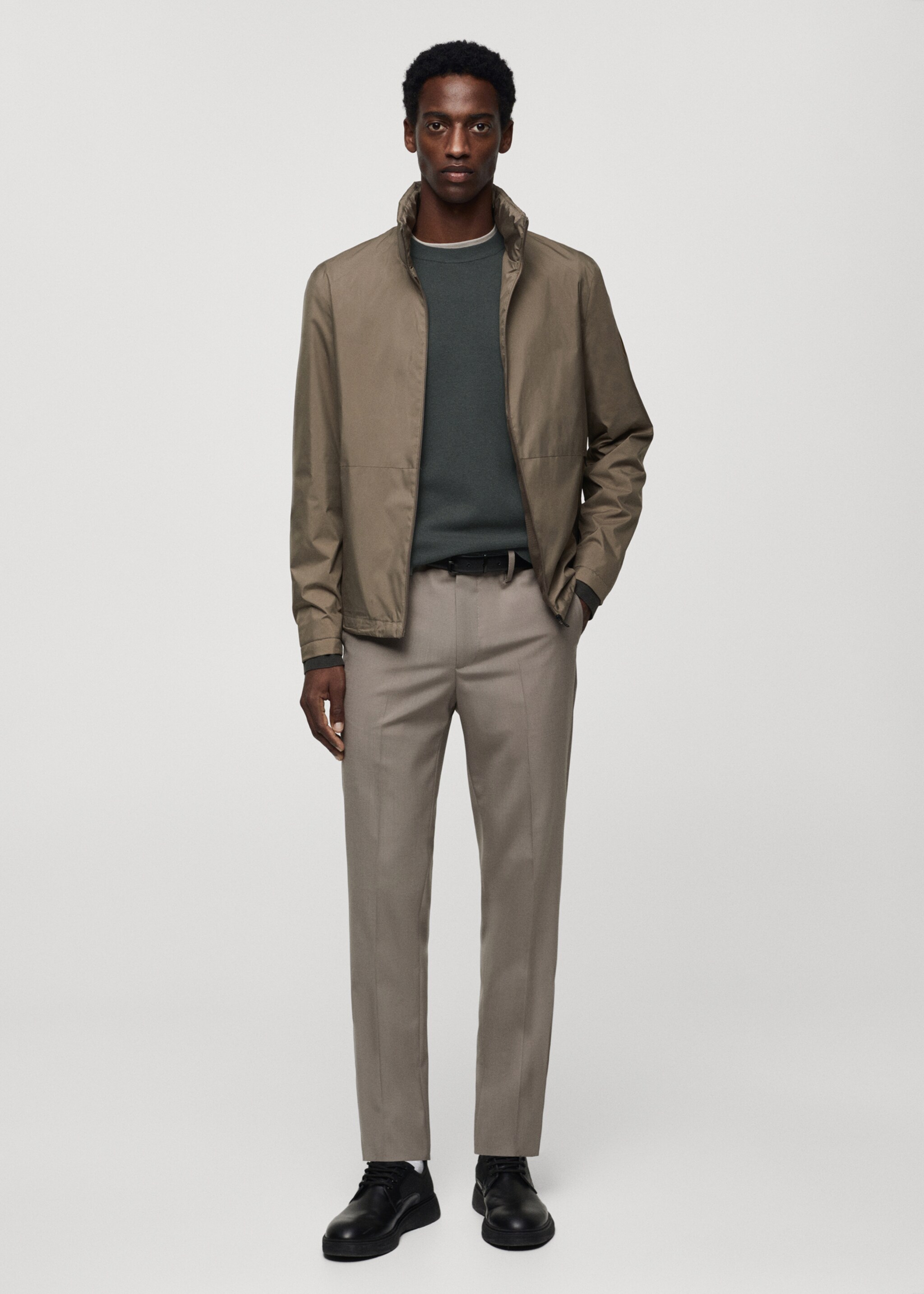 Thermoregulating fine-knit sweater - General plane