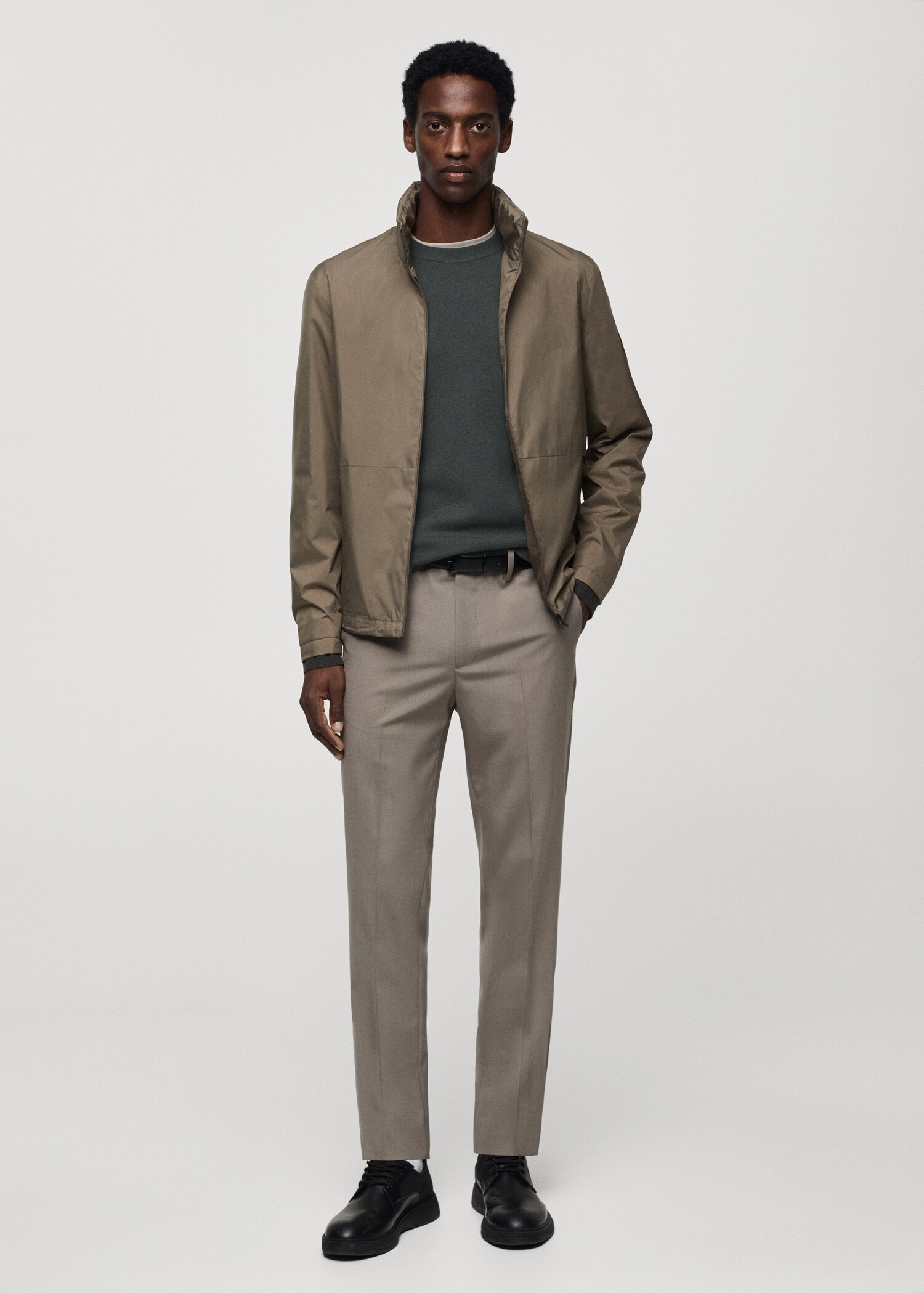 Thermoregulating fine-knit sweater - General plane