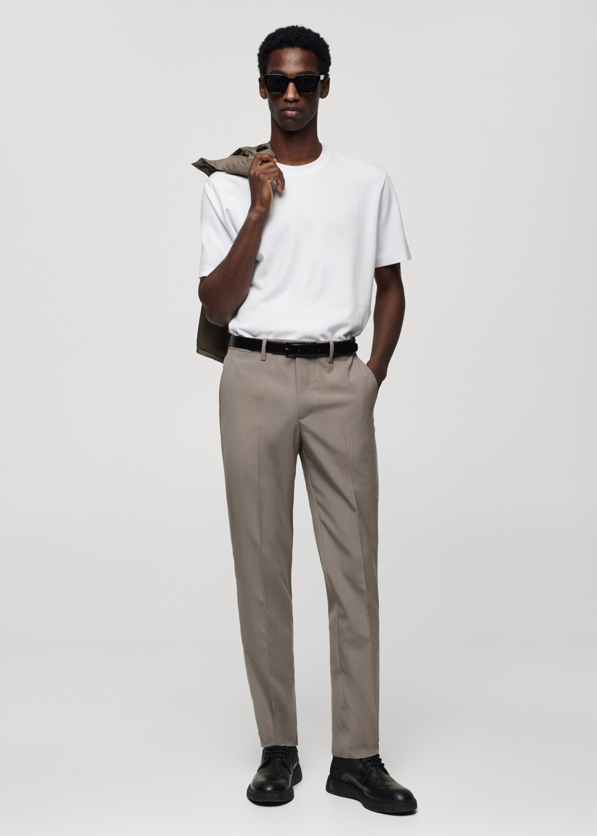 Breathable cotton t-shirt - General plane, White. Ref: 67054454-00.