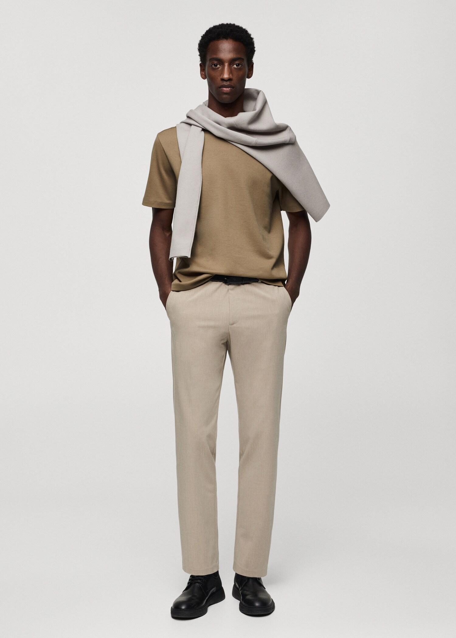 Breathable cotton t-shirt - General plane