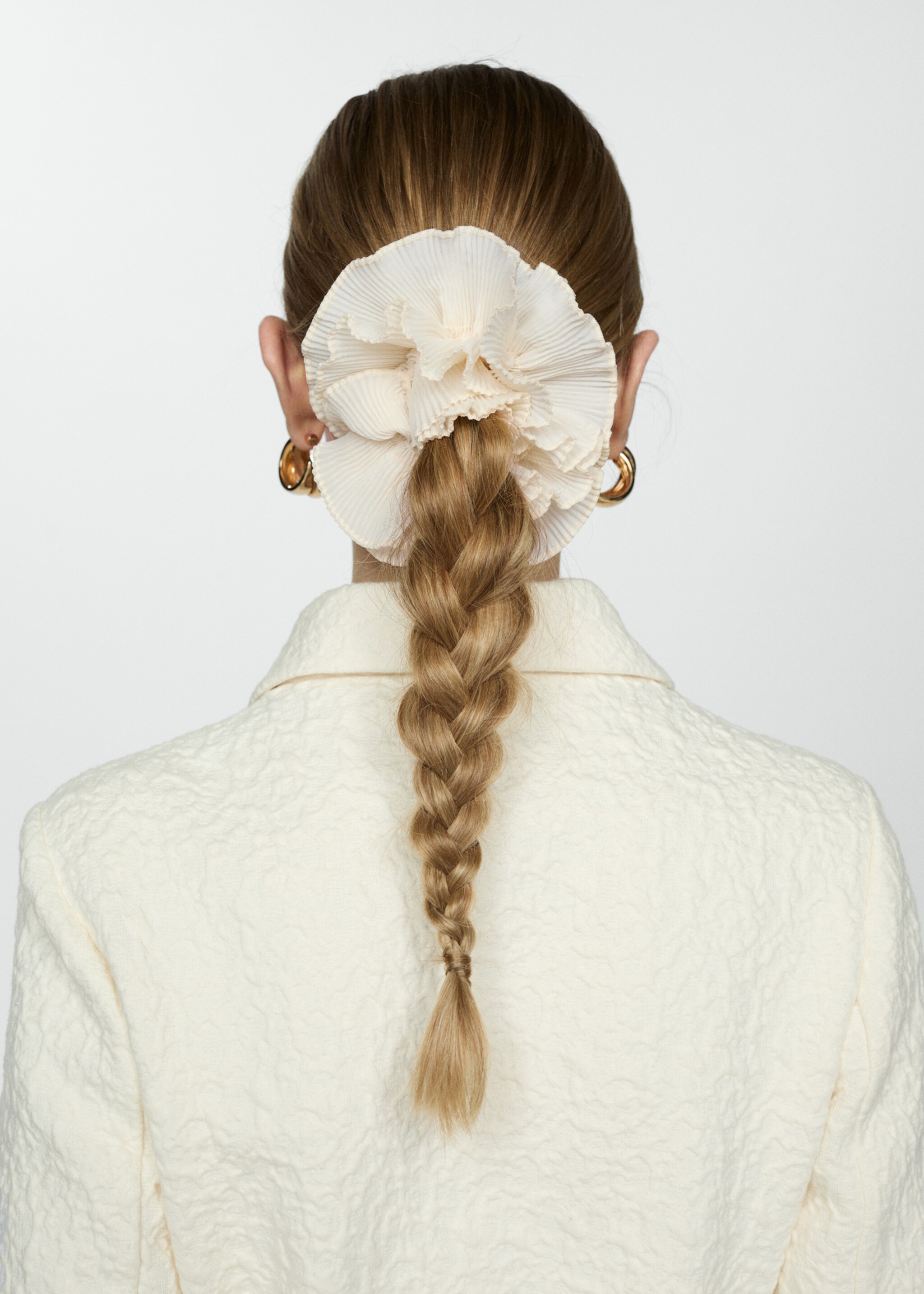 Maxi-flower scrunchie - General plane