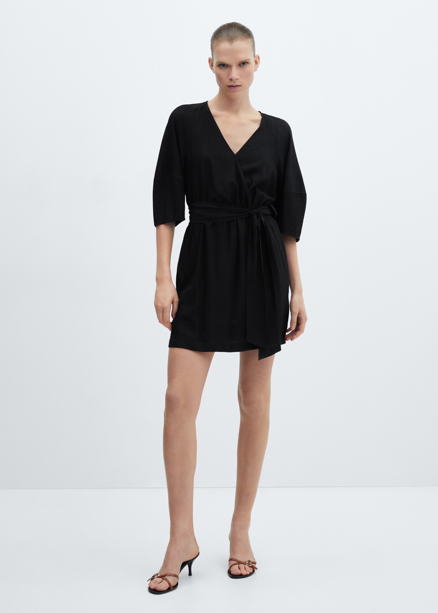 Bow wrap dress - General plane